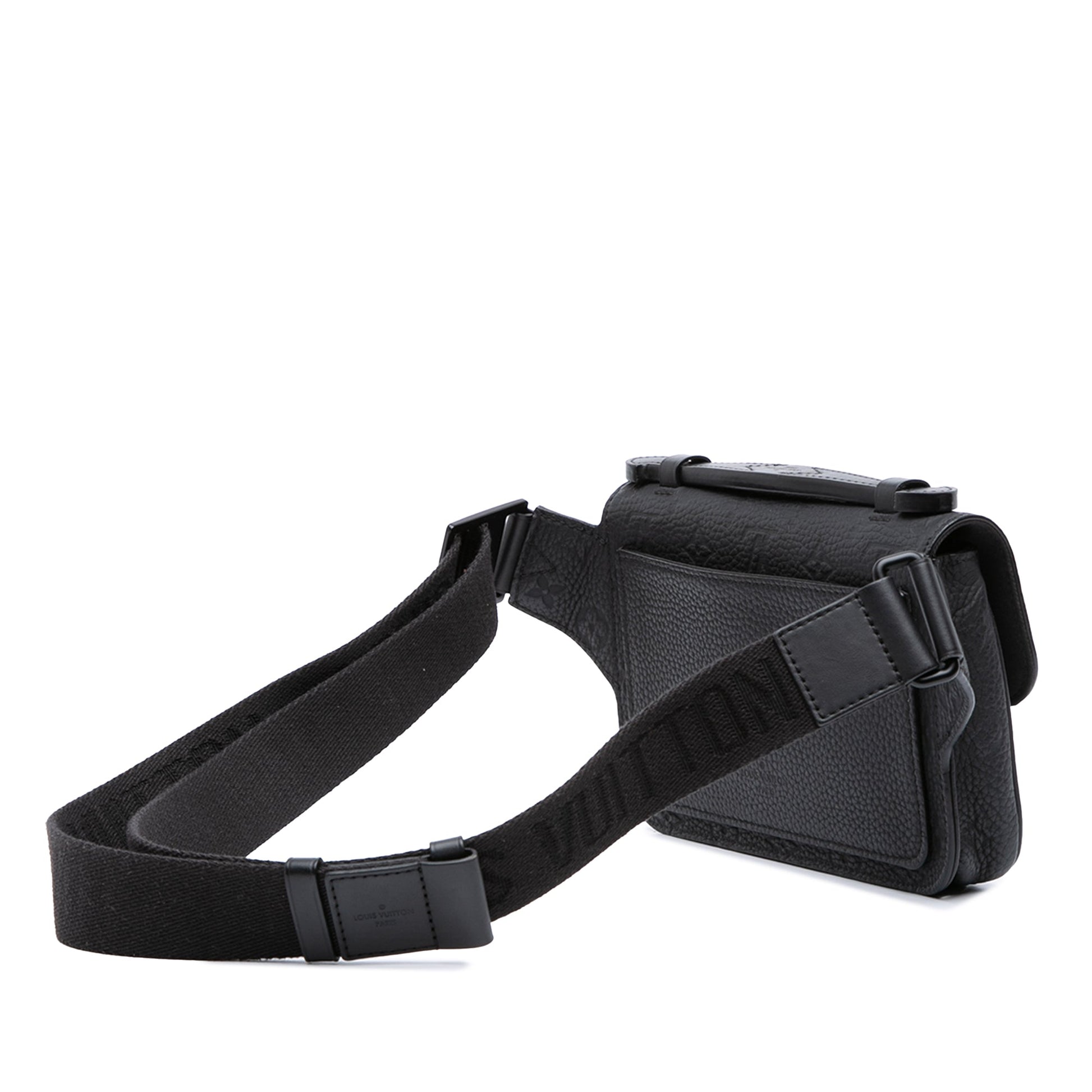 Louis Vuitton Monogram Taurillon S Lock Sling Bag