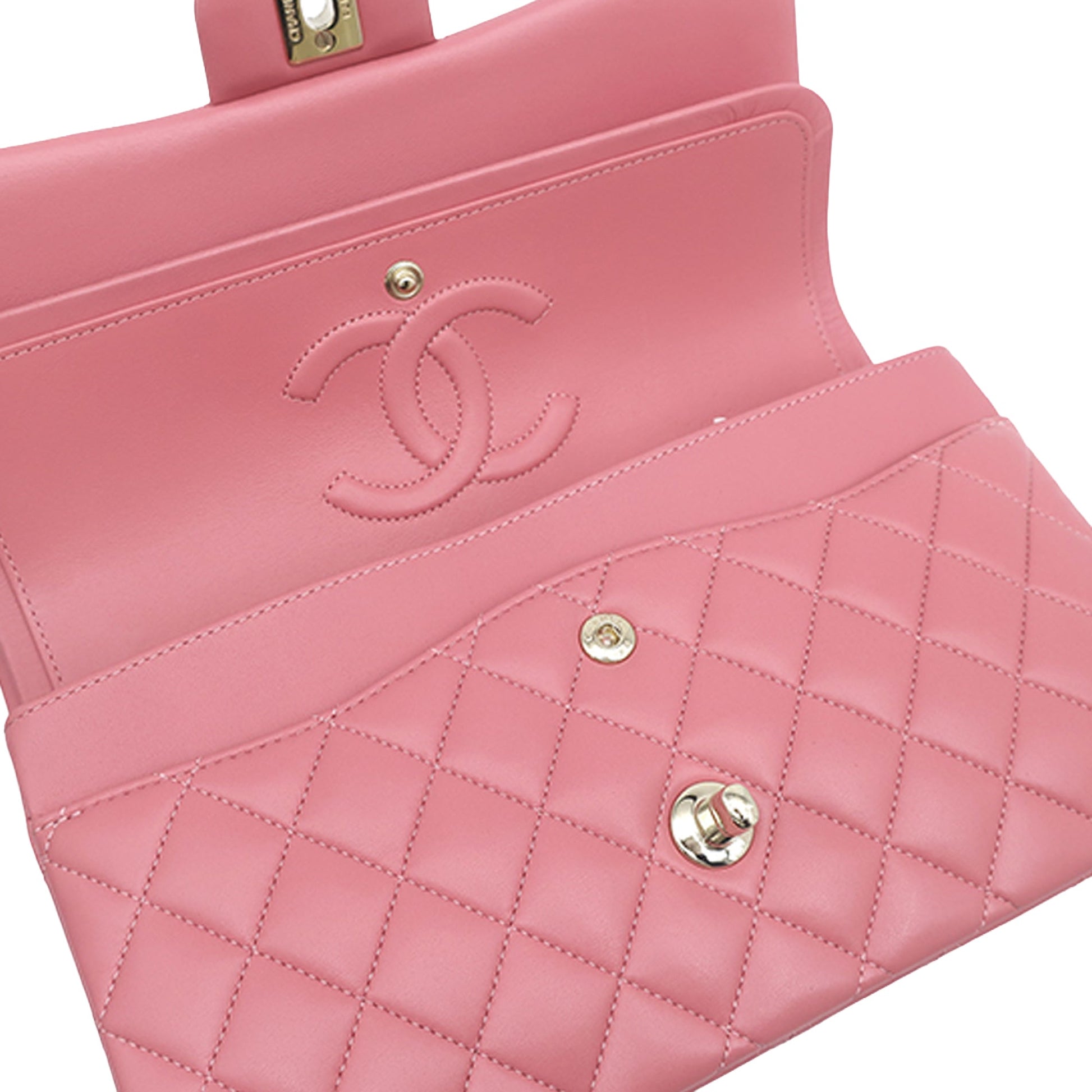 Chanel Medium Classic Lambskin Double Flap