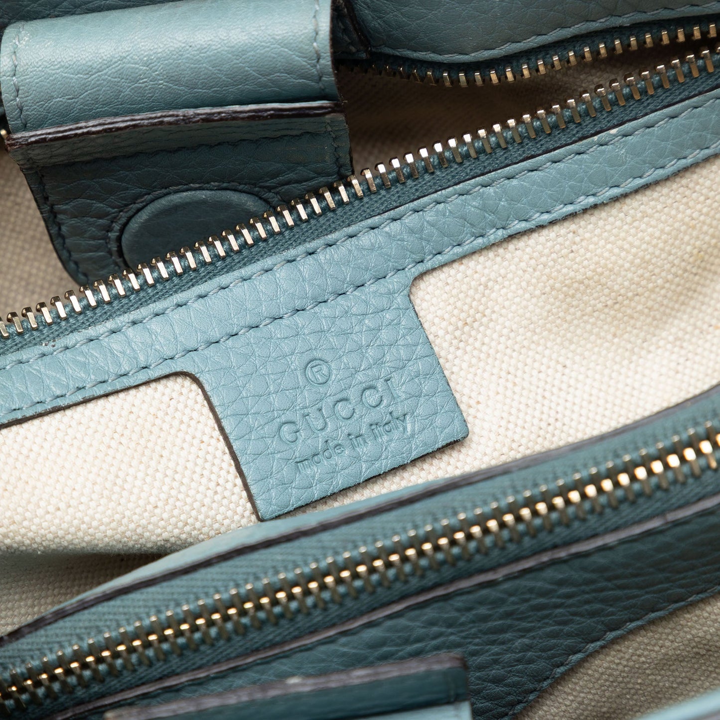 Gucci Medium Calfskin Bamboo Shopper Satchel
