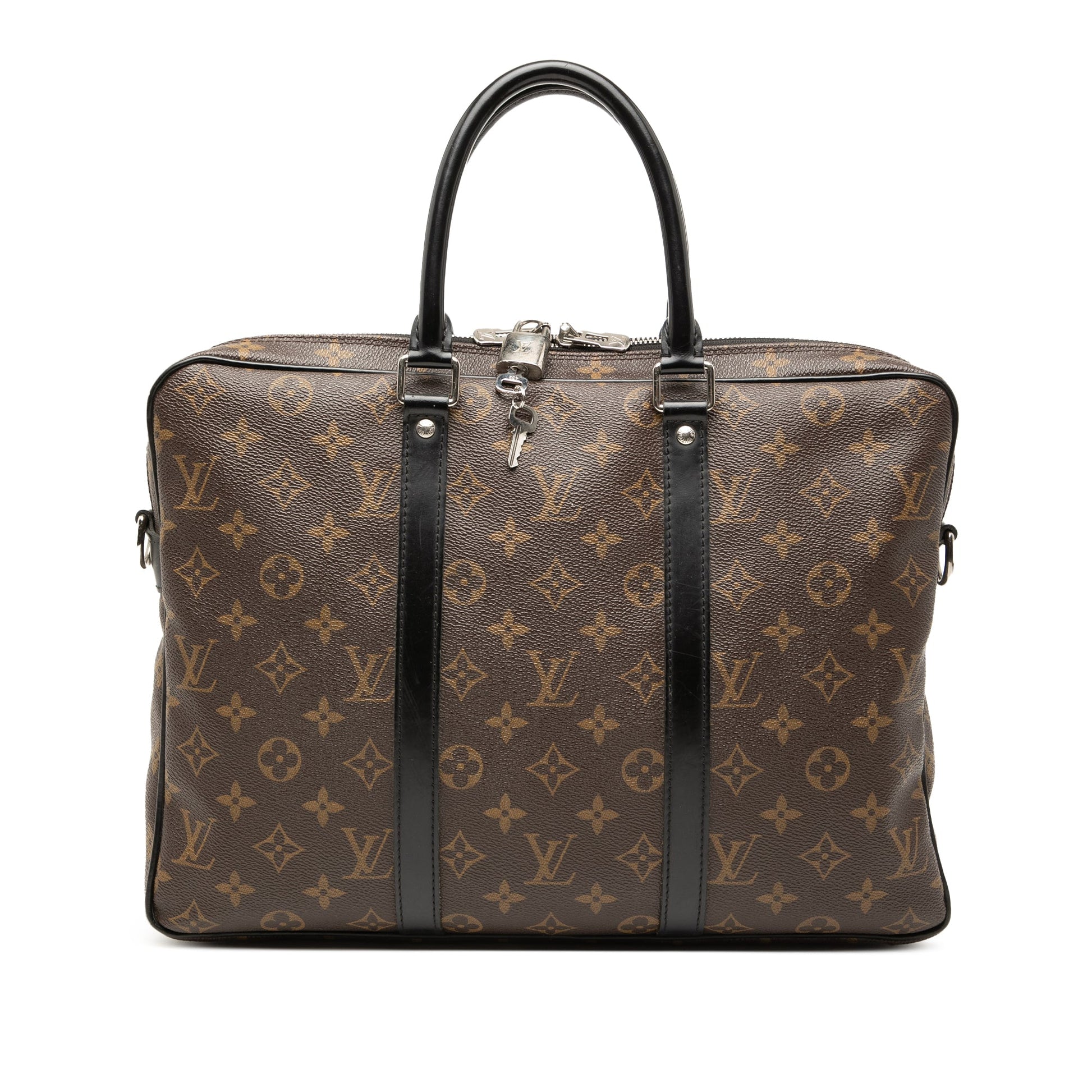 Monogram Macassar Porte Documents Jour