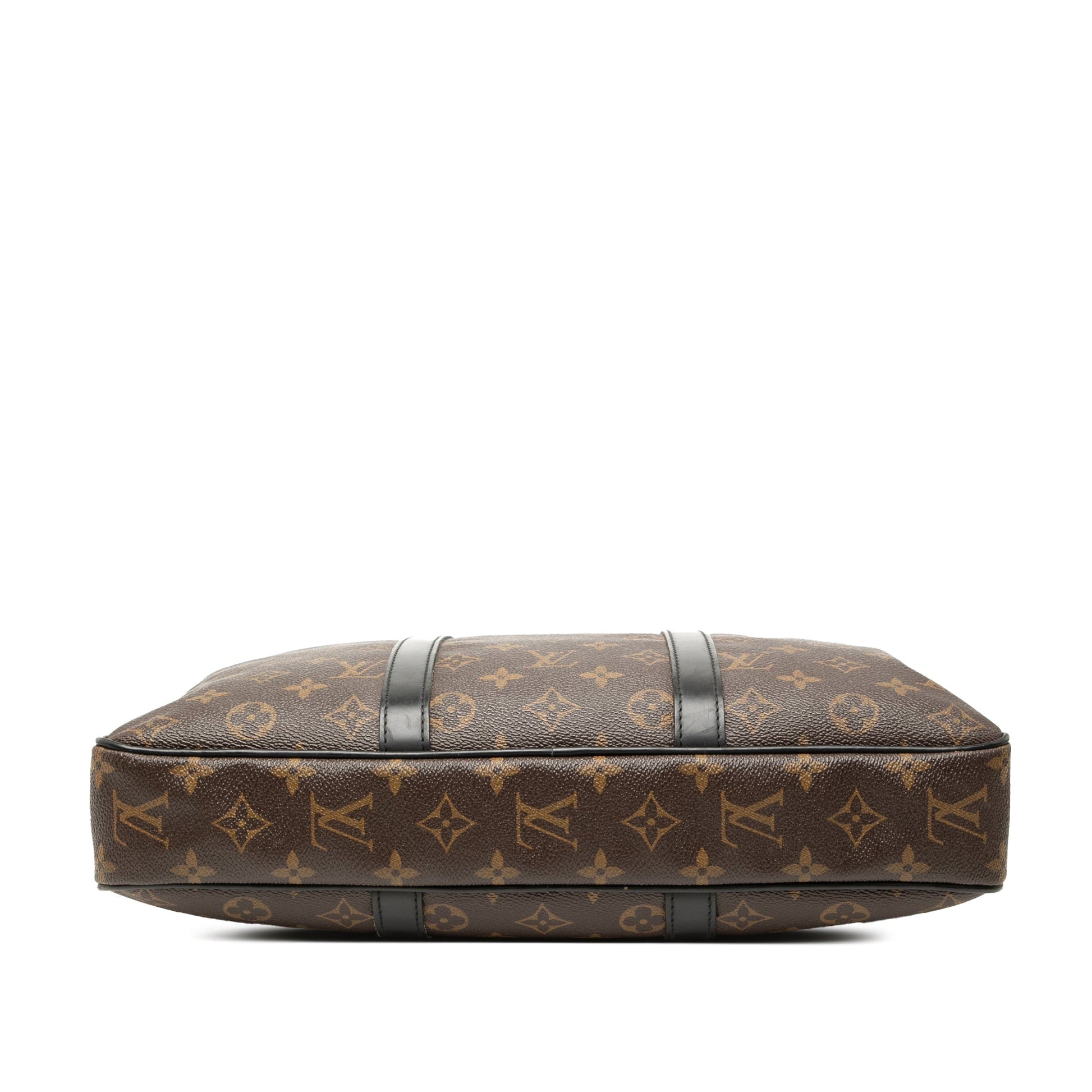 Monogram Macassar Porte Documents Jour
