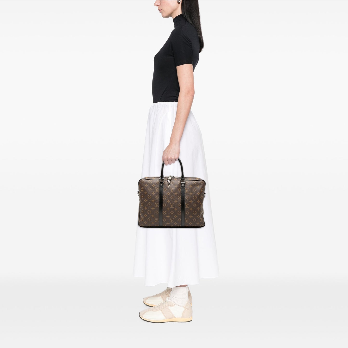 Monogram Macassar Porte Documents Jour