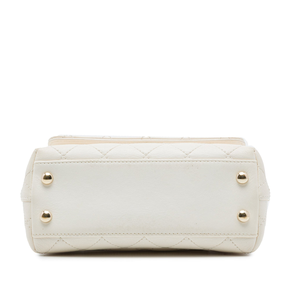 Chanel Extra Mini Quilted Goatskin Rainbow Top Handle Flap