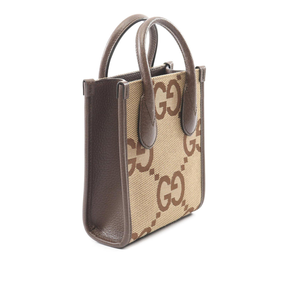 Gucci Mini Jumbo GG Canvas Web Satchel