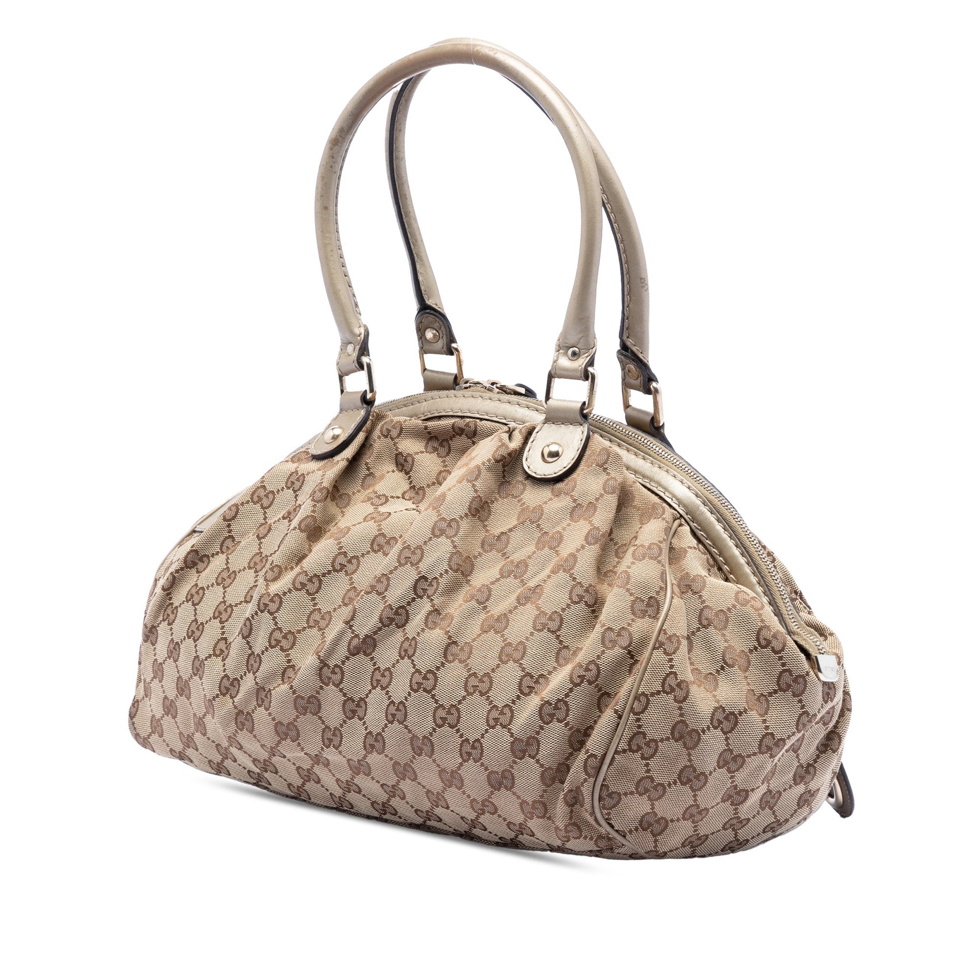 Gucci GG Canvas Sukey Satchel