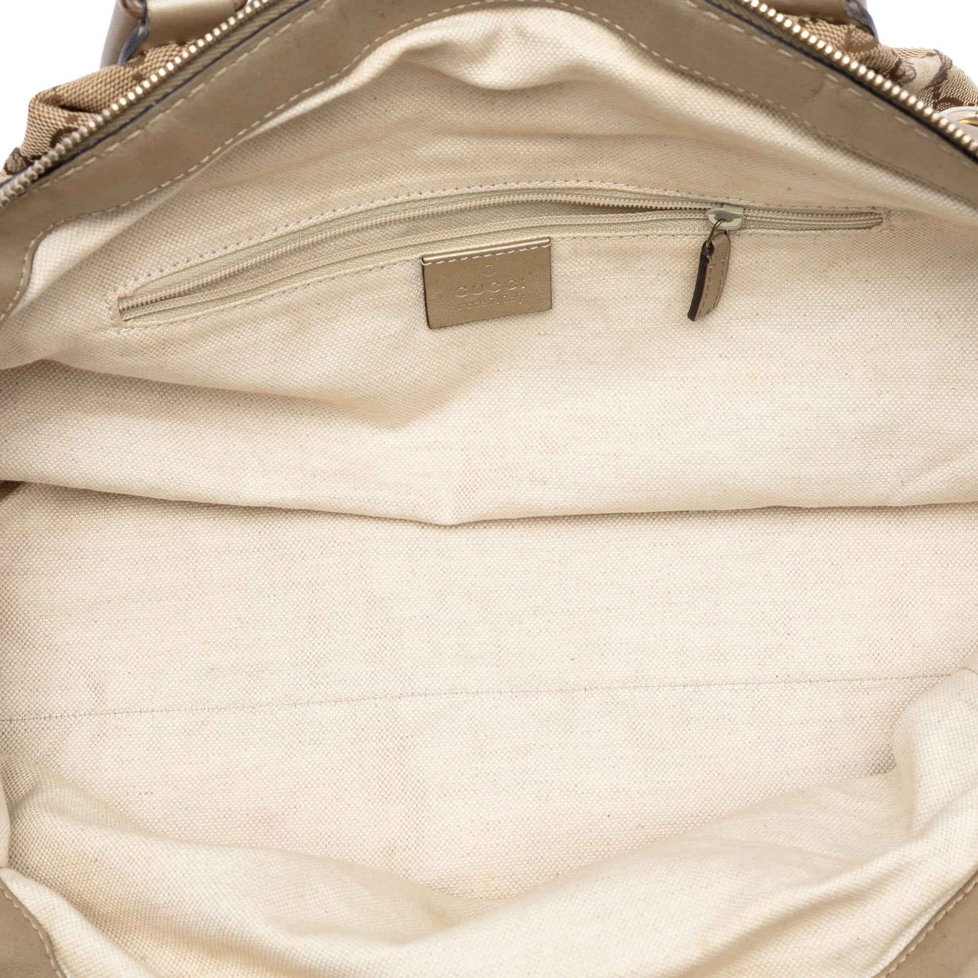 Gucci GG Canvas Sukey Satchel