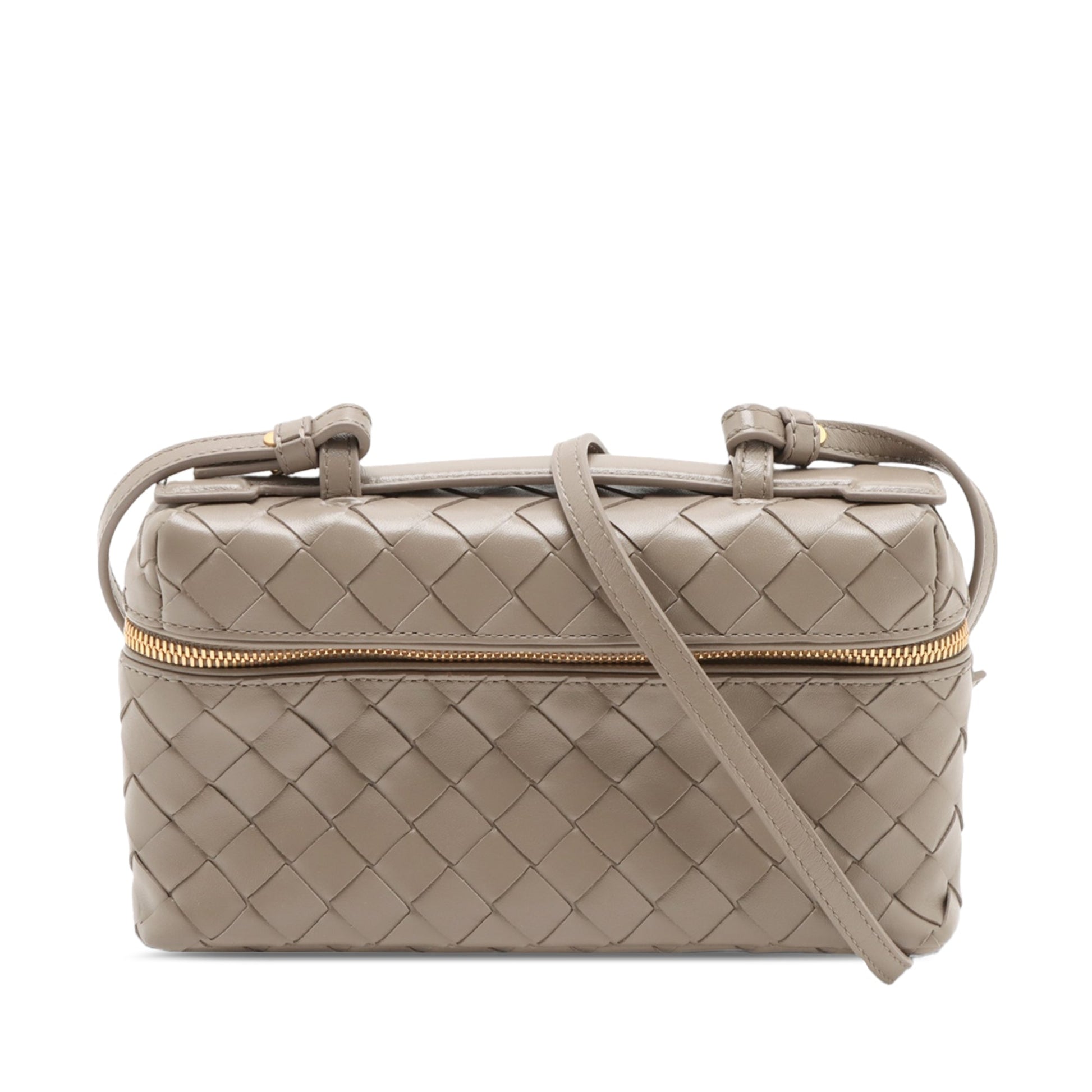 Bottega Veneta Calfskin Intrecciato Bang Bang Vanity Case