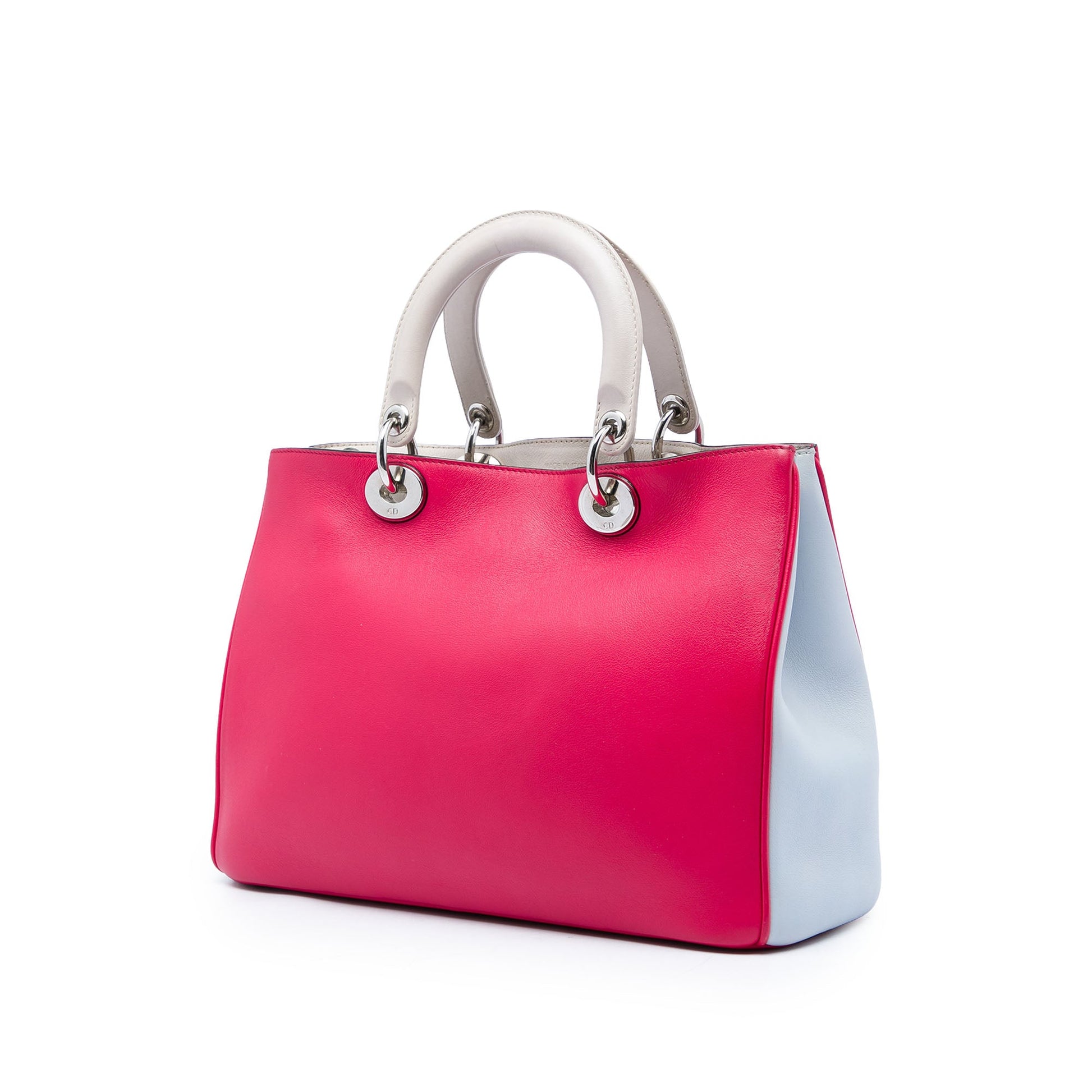 Dior Medium Tricolor Calfskin Diorissimo Tote