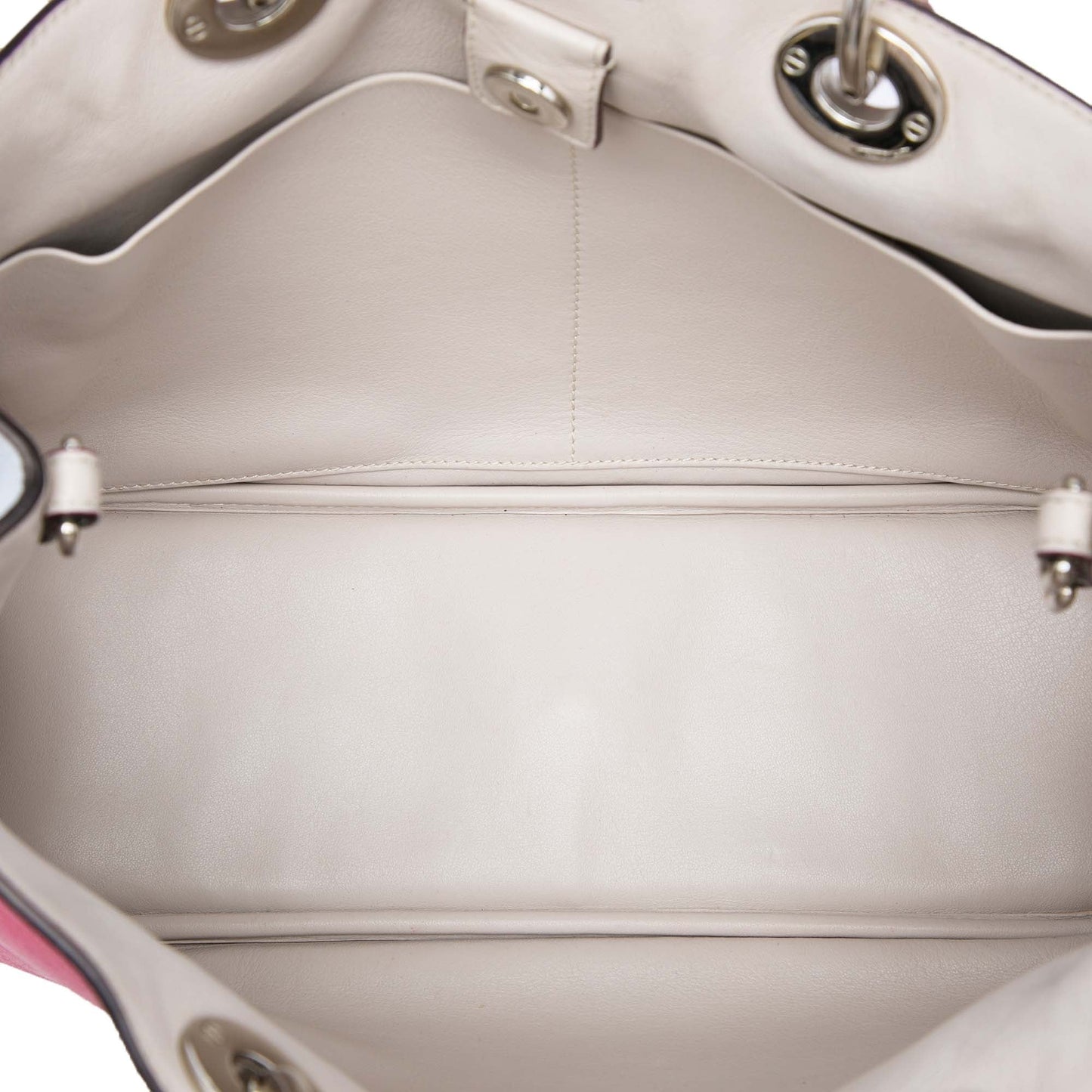Dior Medium Tricolor Calfskin Diorissimo Tote