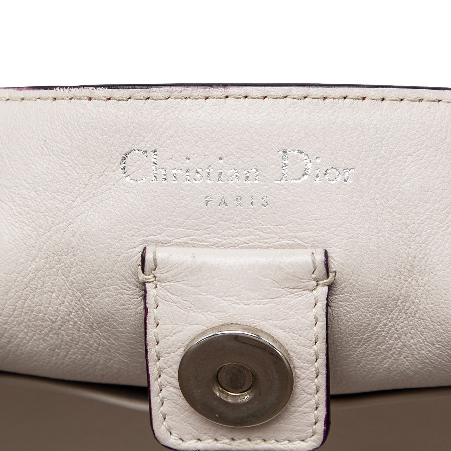 Dior Medium Tricolor Calfskin Diorissimo Tote