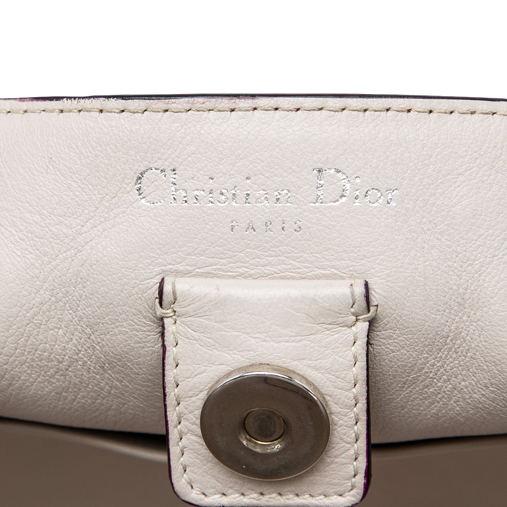 Dior Medium Tricolor Calfskin Diorissimo Tote