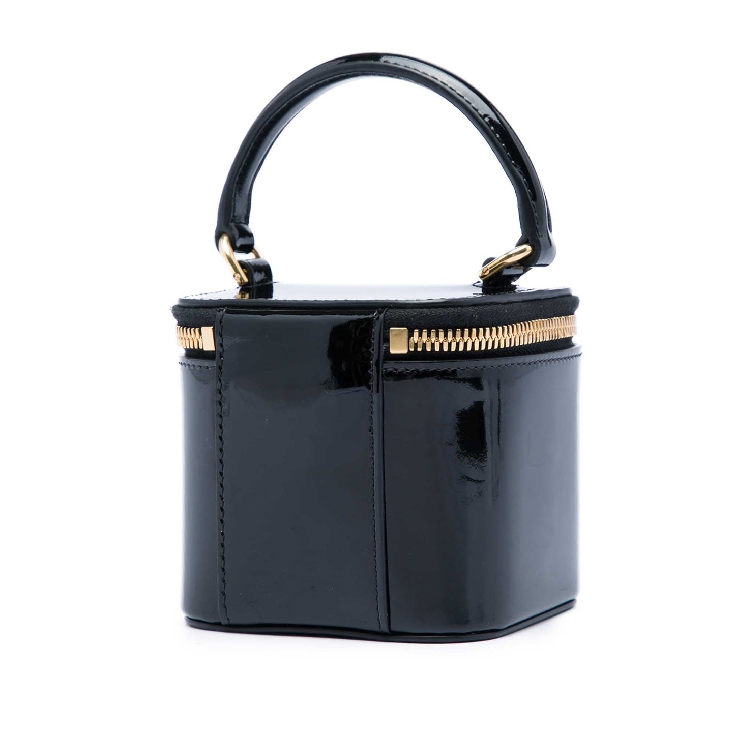 Celine Mini Patent Cuir Triomphe Vanity Case