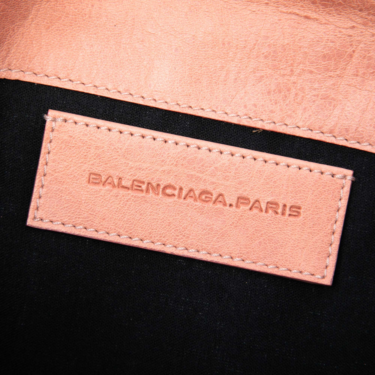Balenciaga Lambskin Motocross Giant 21 Envelope Clutch — Pink