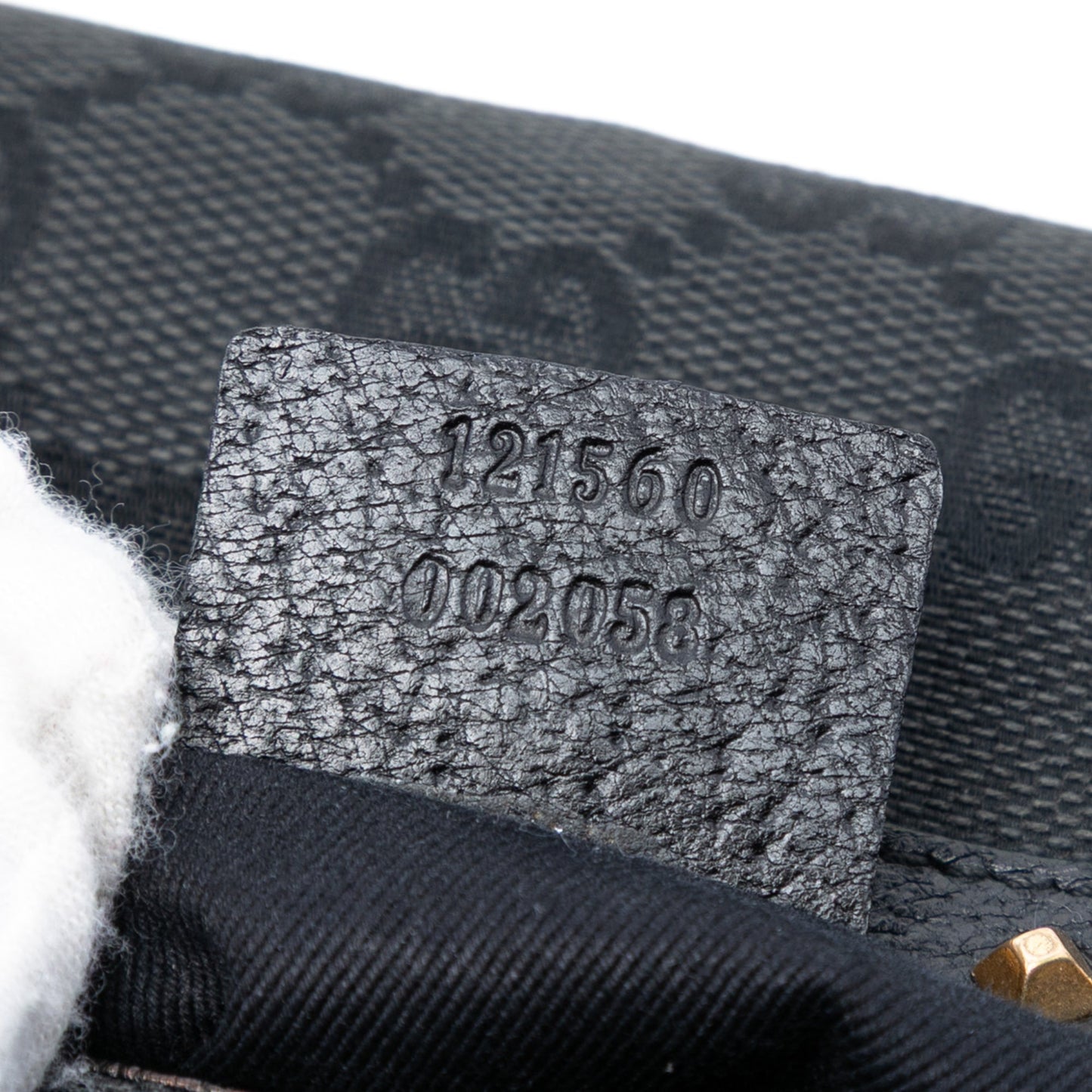 Gucci GG Canvas Nailhead Shoulder Bag