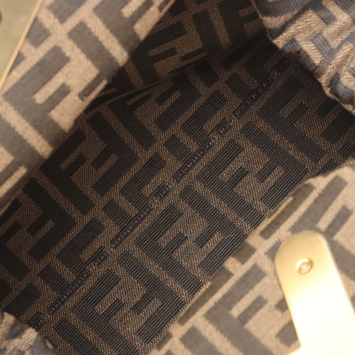 Fendi Medium Leather Fendi First Shoulder Bag