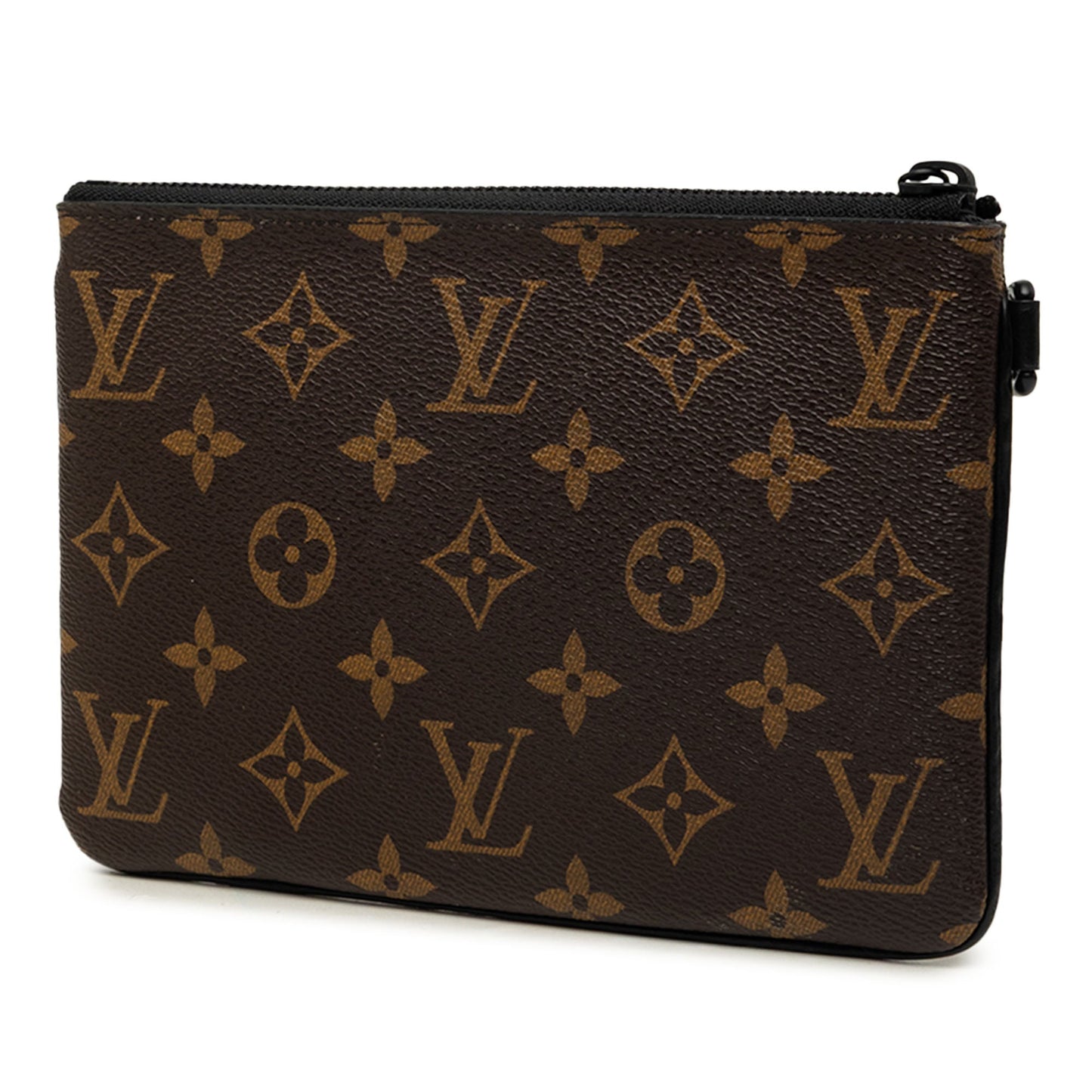 Louis Vuitton Monogram Logo Story Zipped Pouch MM