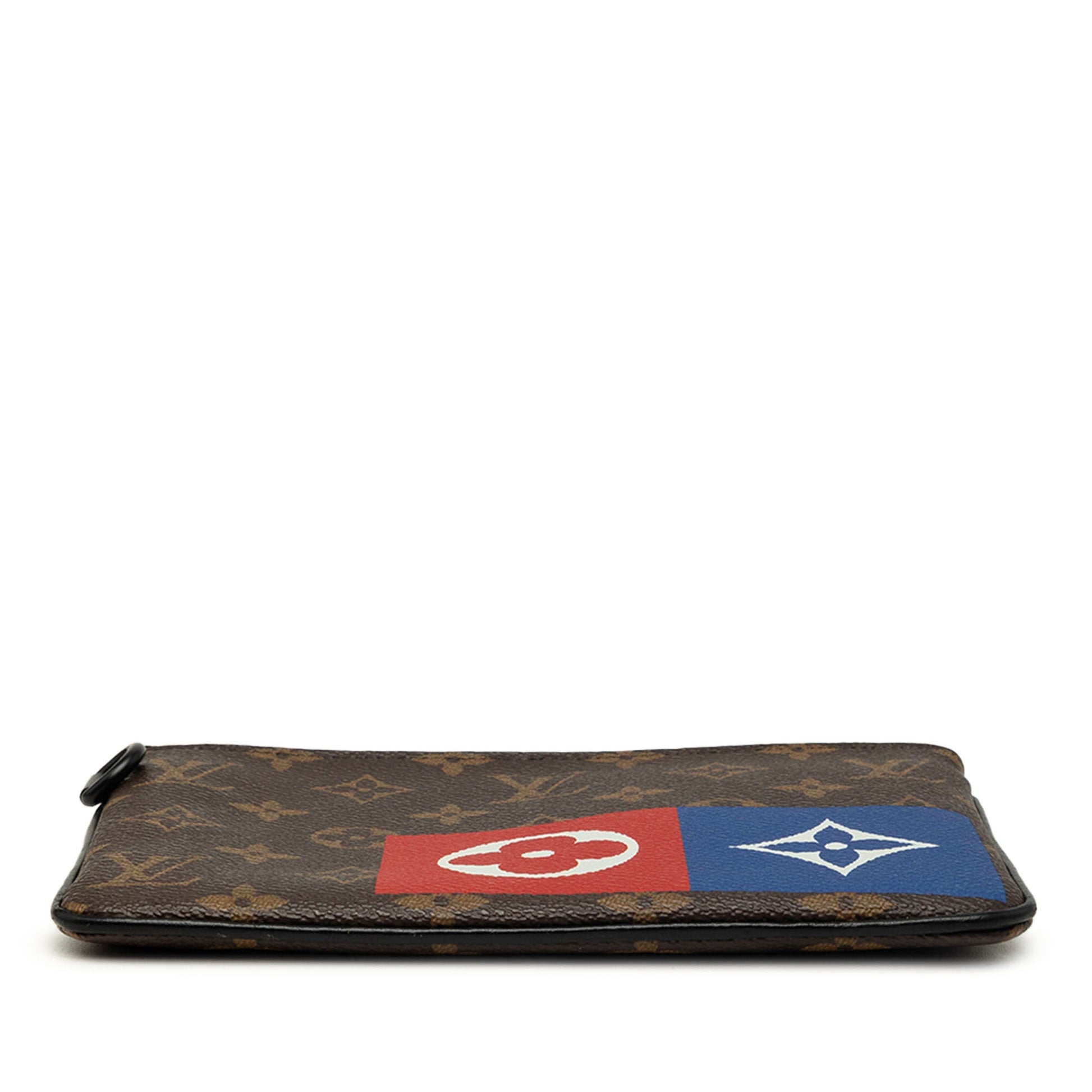 Louis Vuitton Monogram Logo Story Zipped Pouch MM