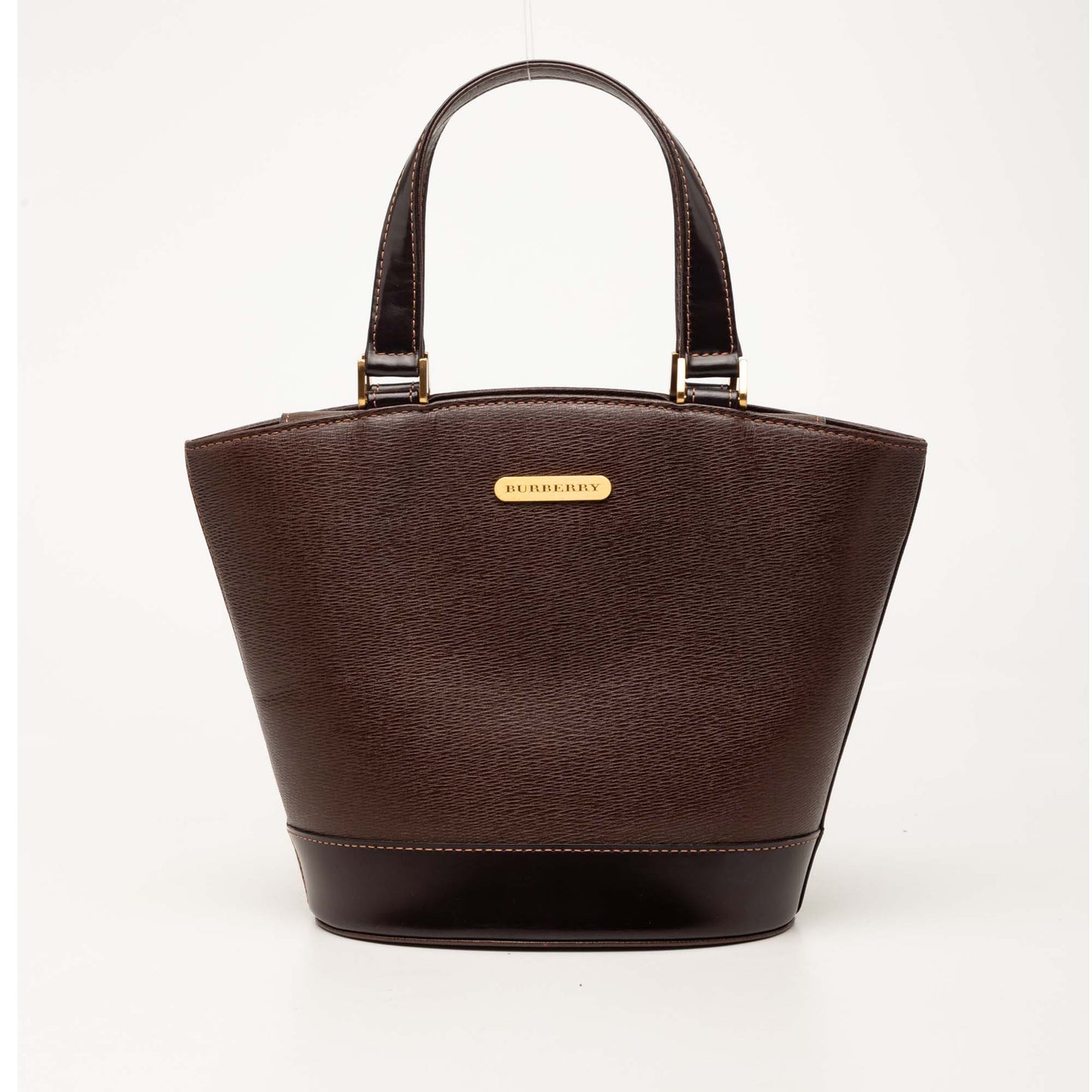 Burberry Leather Bucket Bag