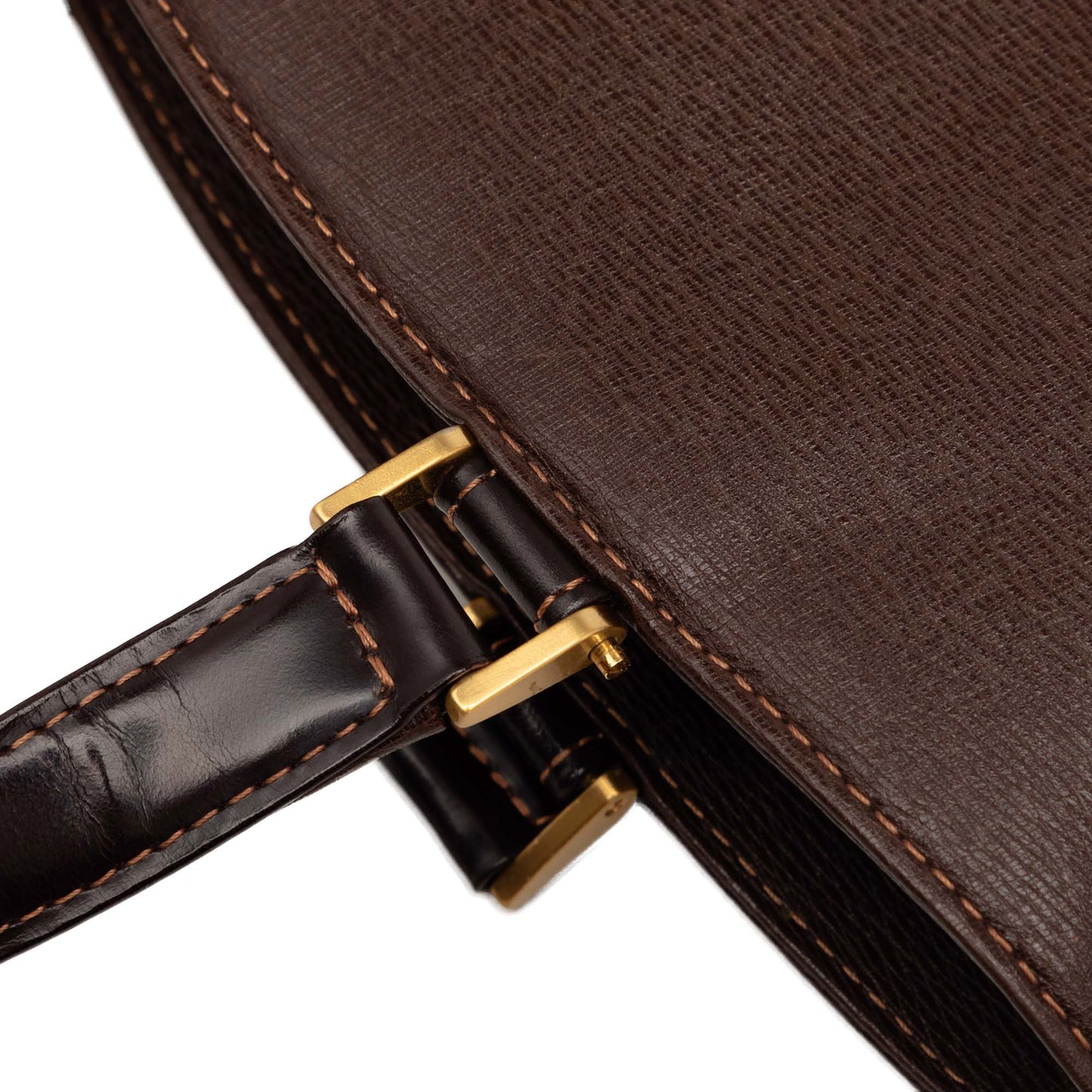 Burberry Leather Bucket Bag