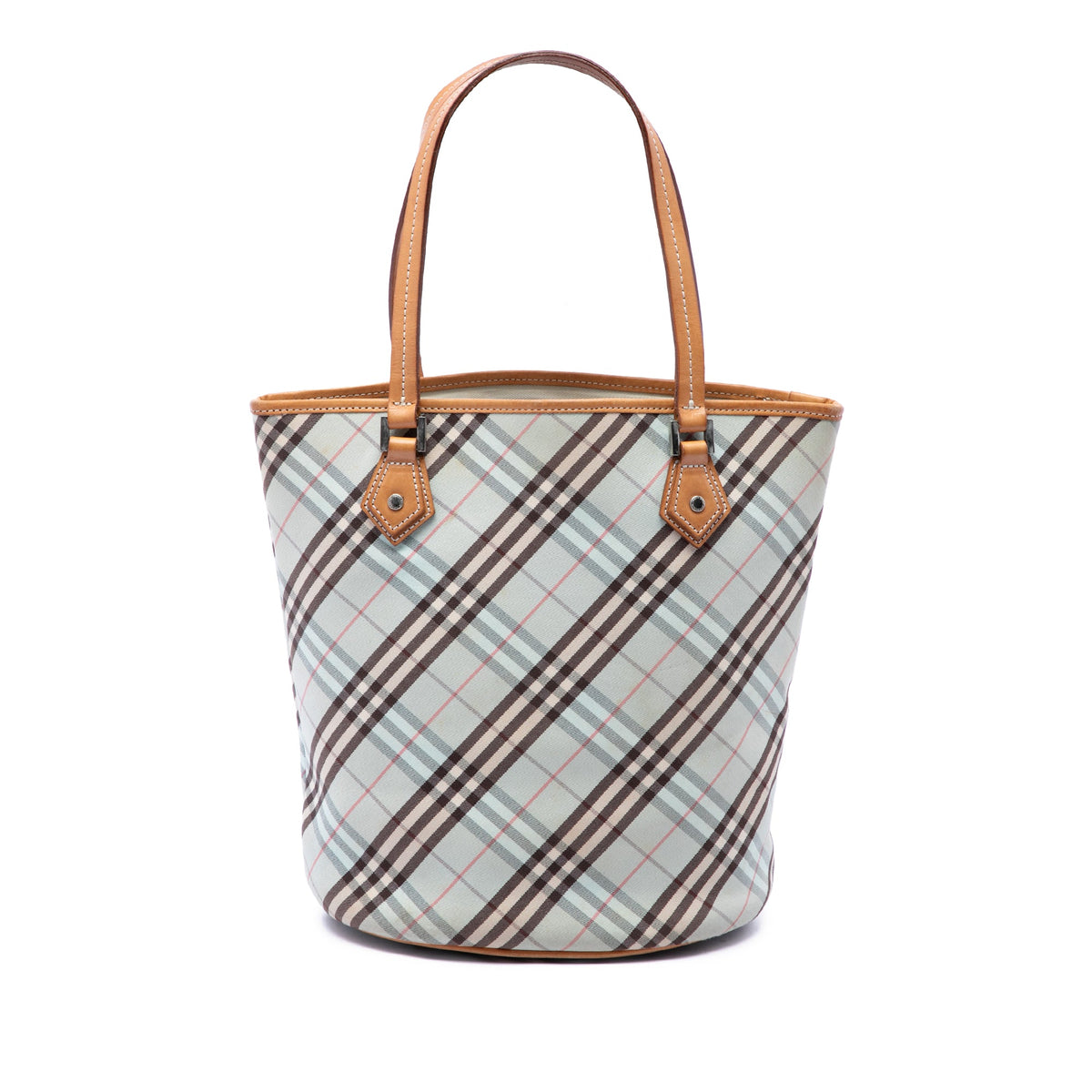 Burberry Nova Check Canvas Tote