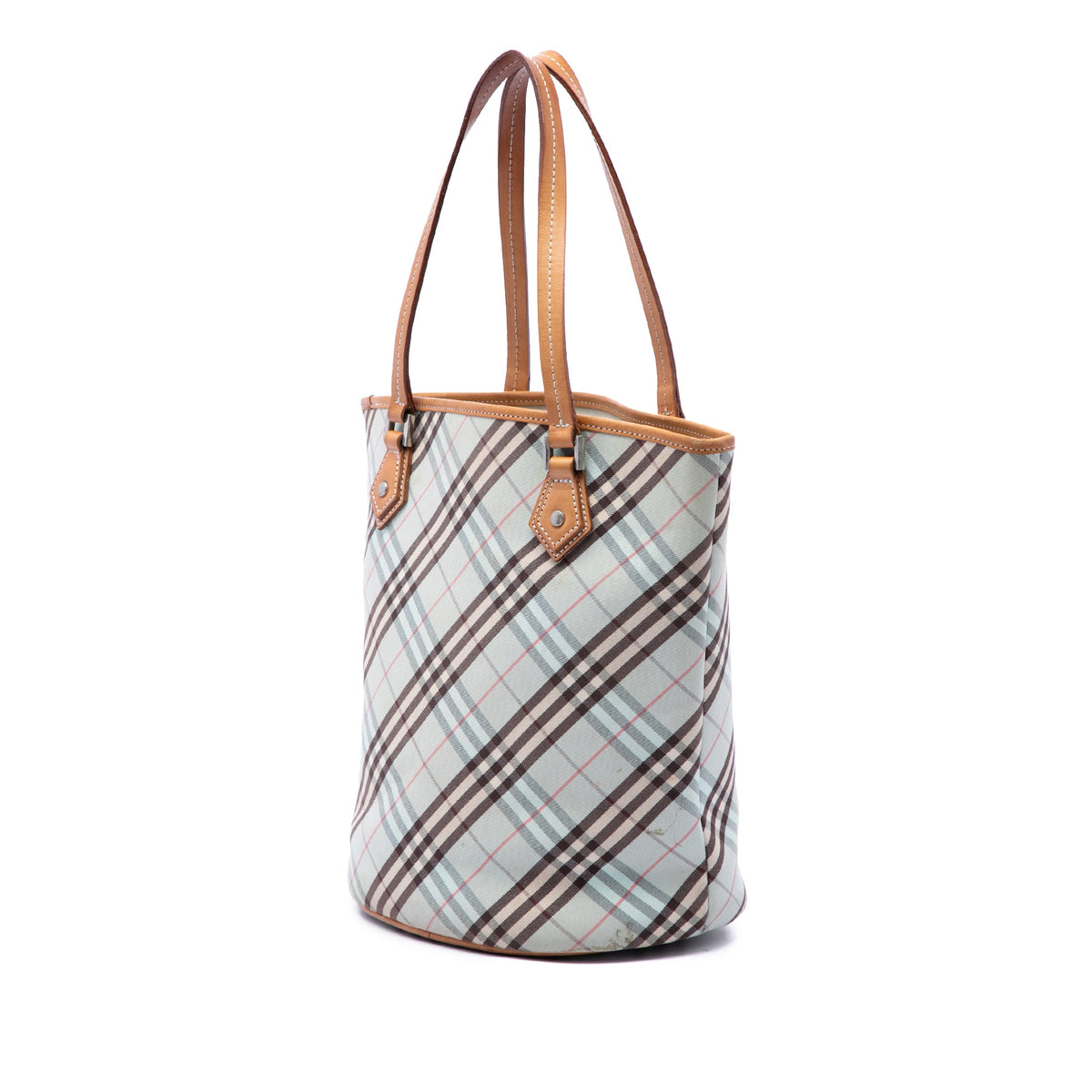 Burberry Nova Check Canvas Tote
