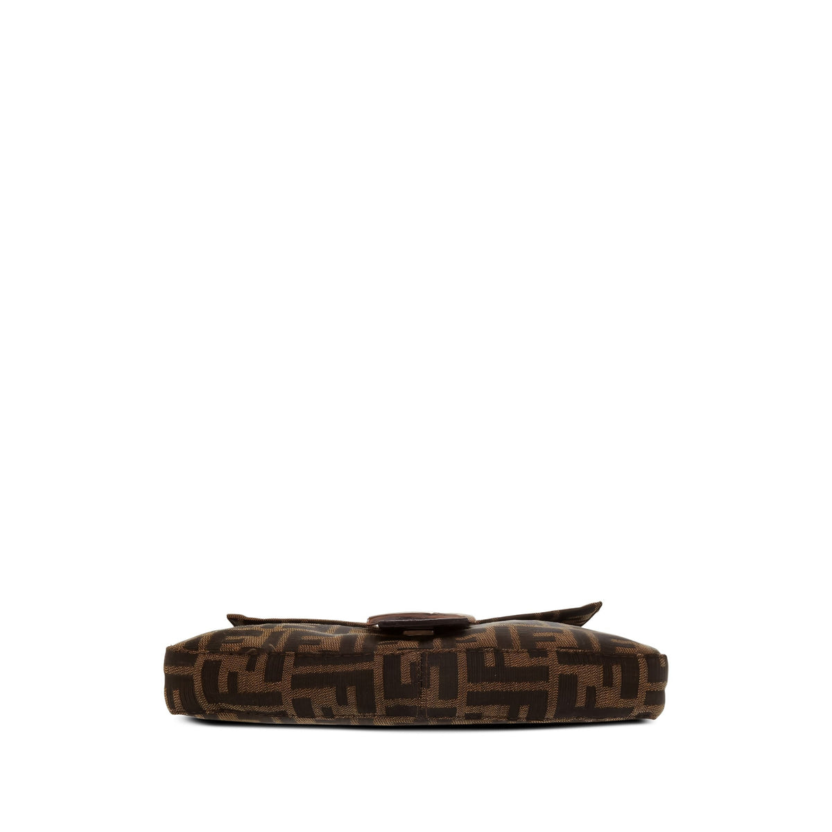 Fendi Zucca Canvas Baguette — Brown