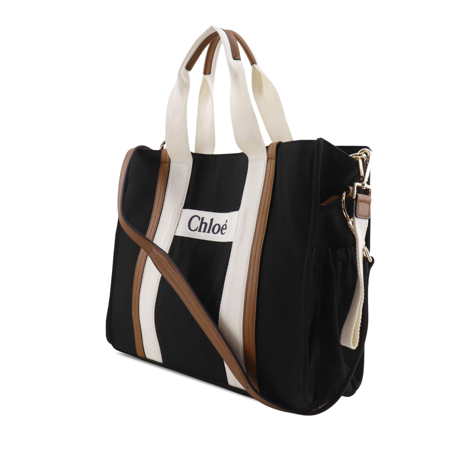 Chloé Canvas Diaper Bag