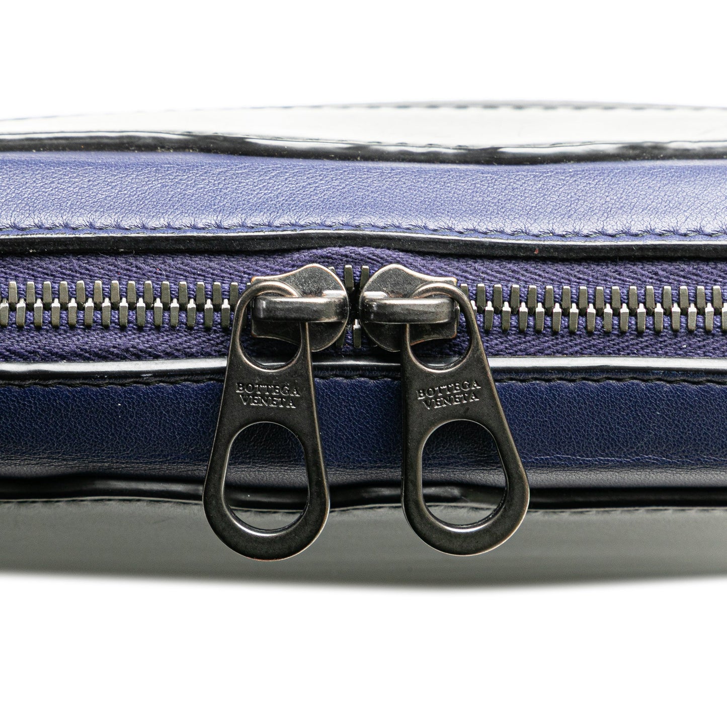 Bottega Veneta Intrecciato Trimmed Leather Crossbody