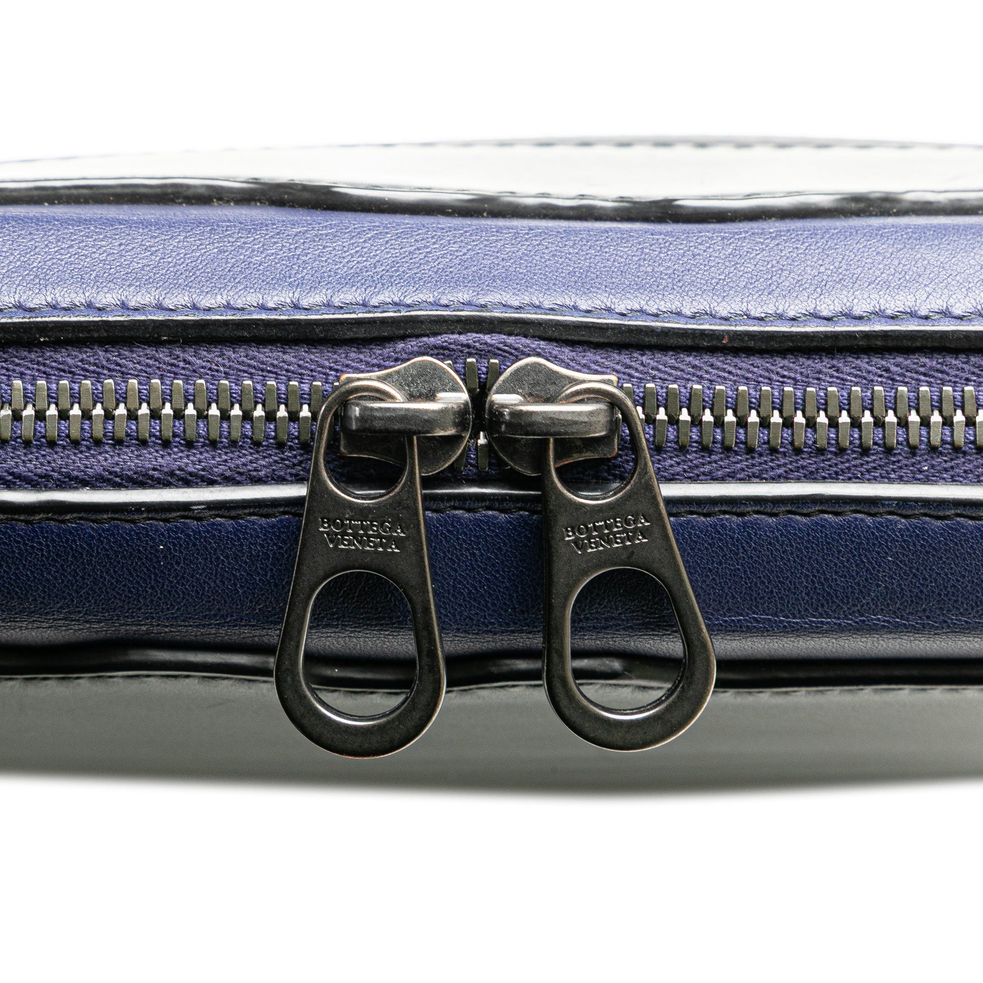 Bottega Veneta Intrecciato Trimmed Leather Crossbody