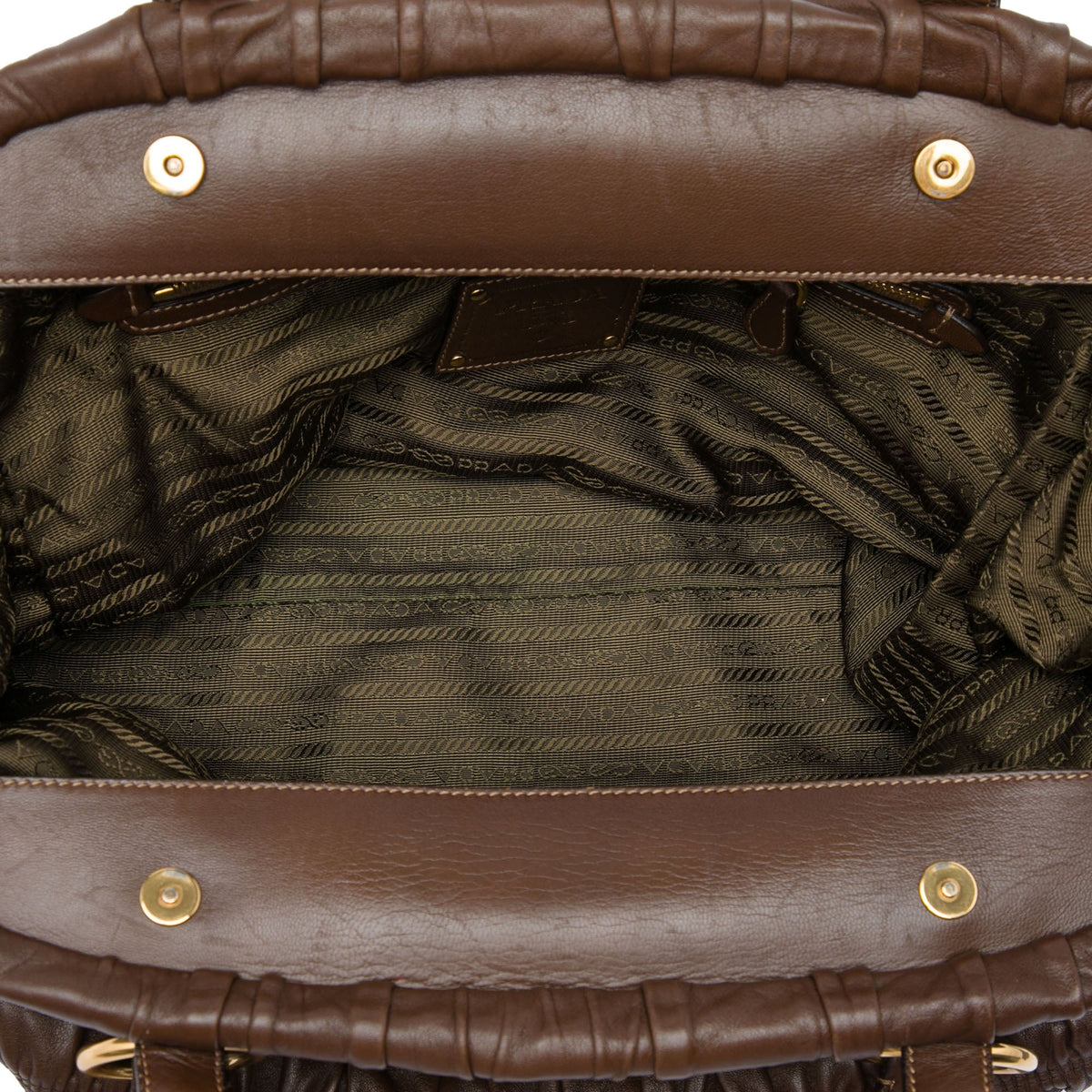 Prada Nappa Gaufre and Tessuto Tote