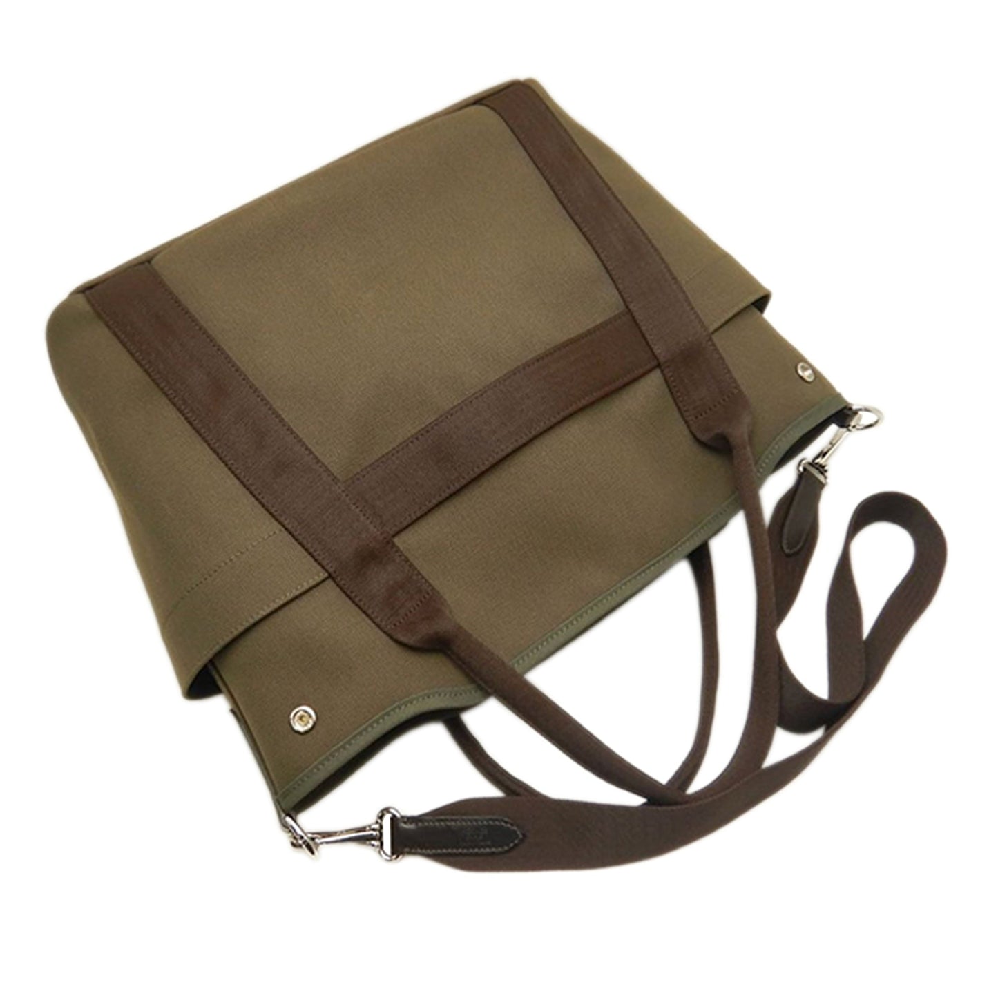 Hermès Toile Sac de Pansage Grooming Bag