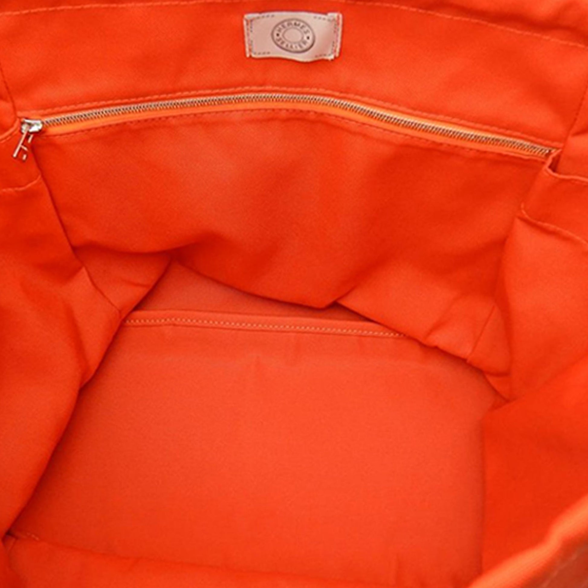 Hermès Toile Sac de Pansage Grooming Bag