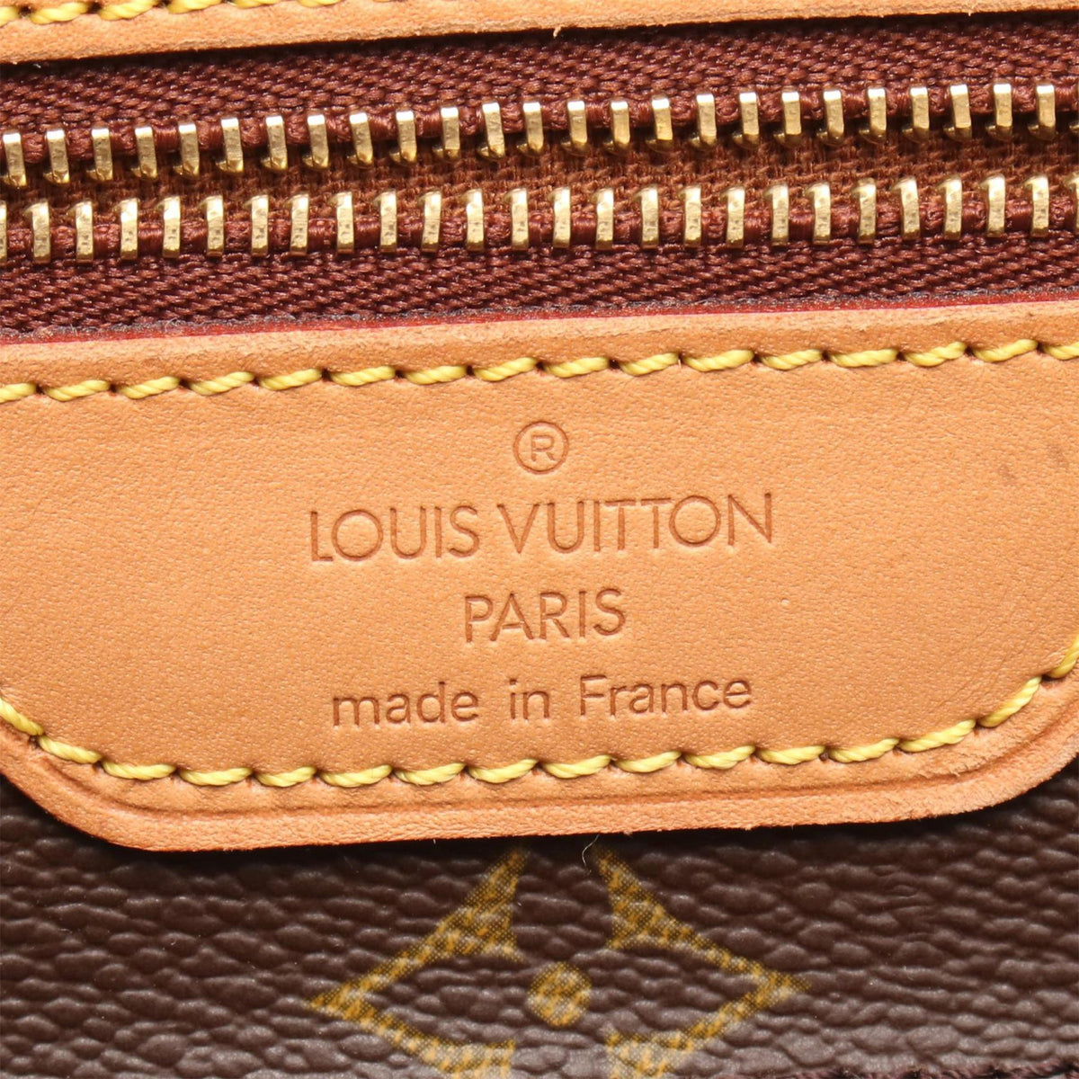 Louis Vuitton Monogram Cabas Alto — Brown
