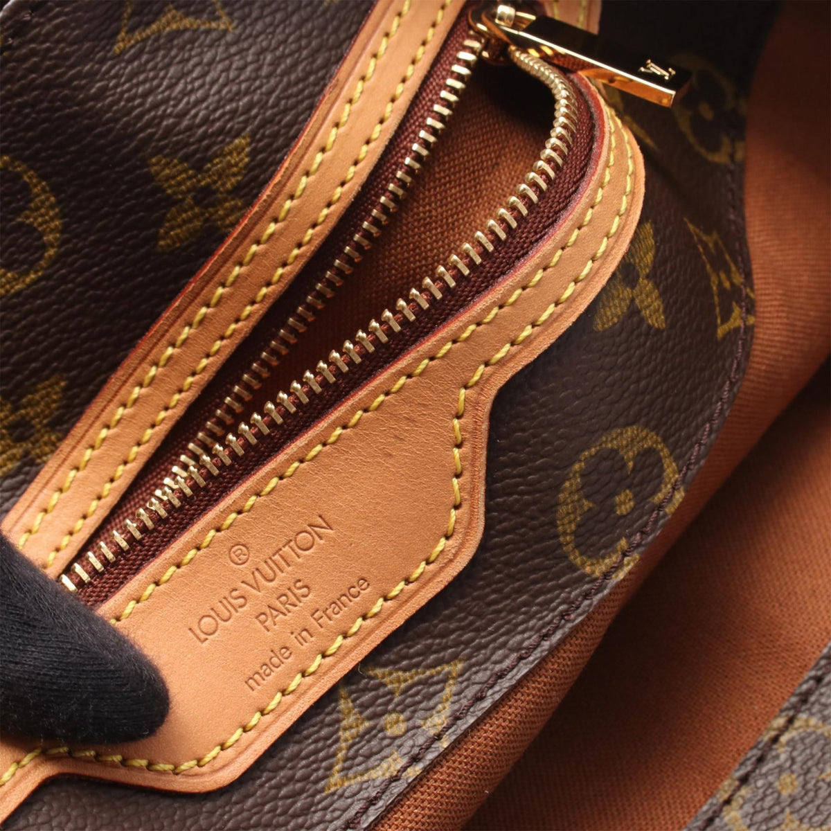 Louis Vuitton Monogram Cabas Alto — Brown