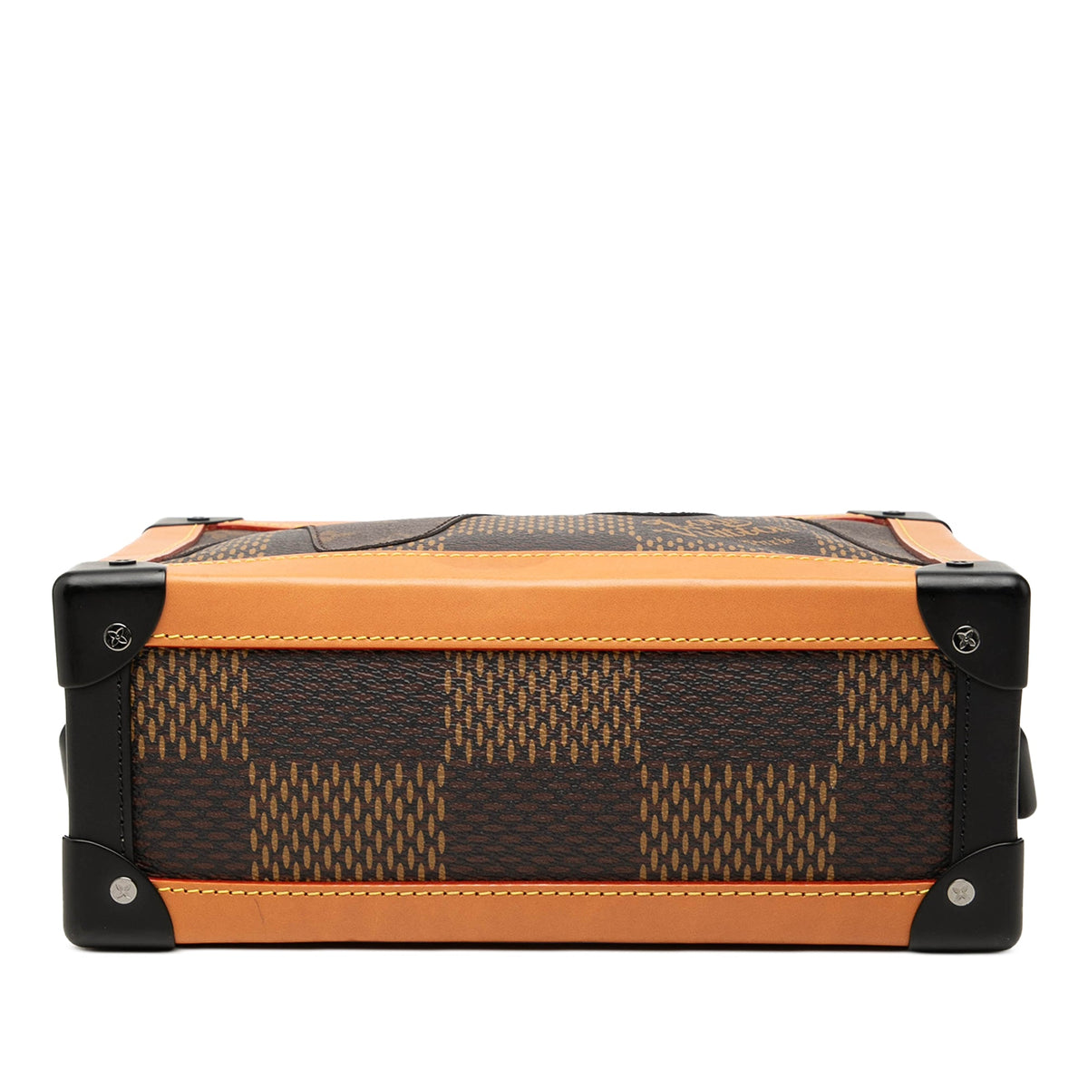 Louis Vuitton Nigo Giant Damier Ebene Monogram Soft Trunk — Brown