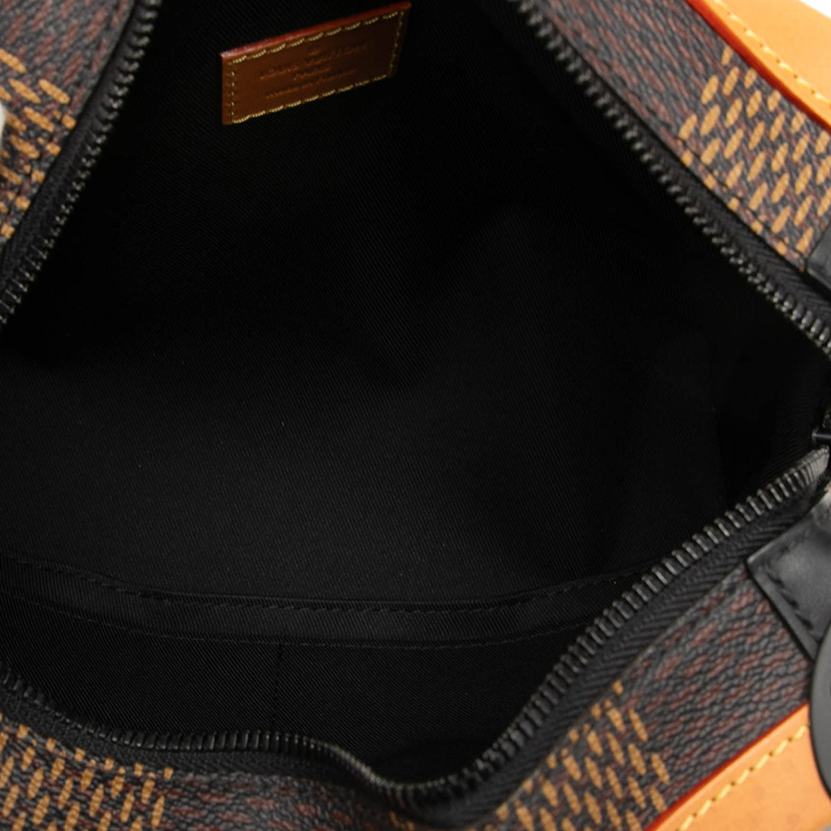 Louis Vuitton Nigo Giant Damier Ebene Monogram Soft Trunk — Brown