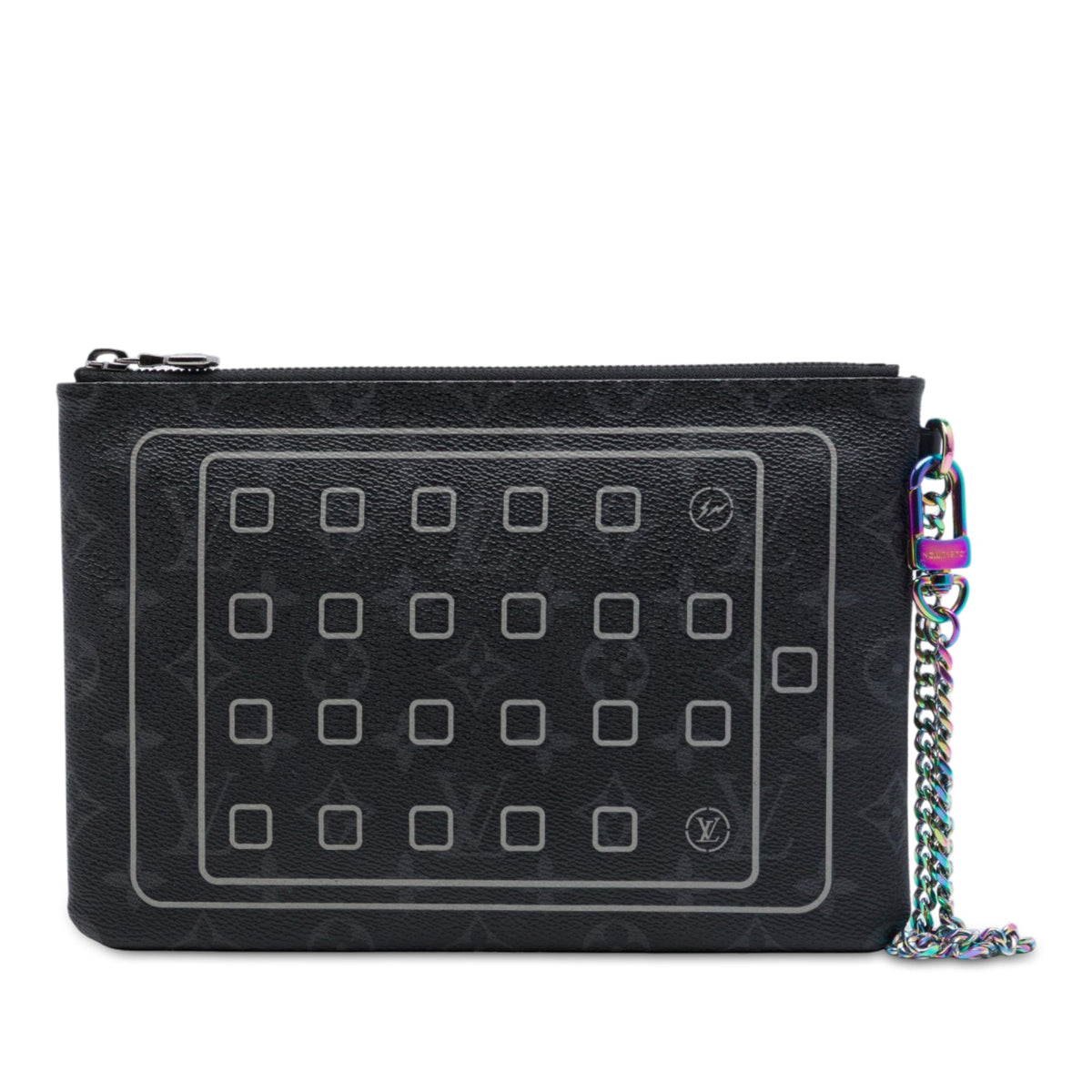 Louis Vuitton Monogram Eclipse Flash Fragment iPad Case
