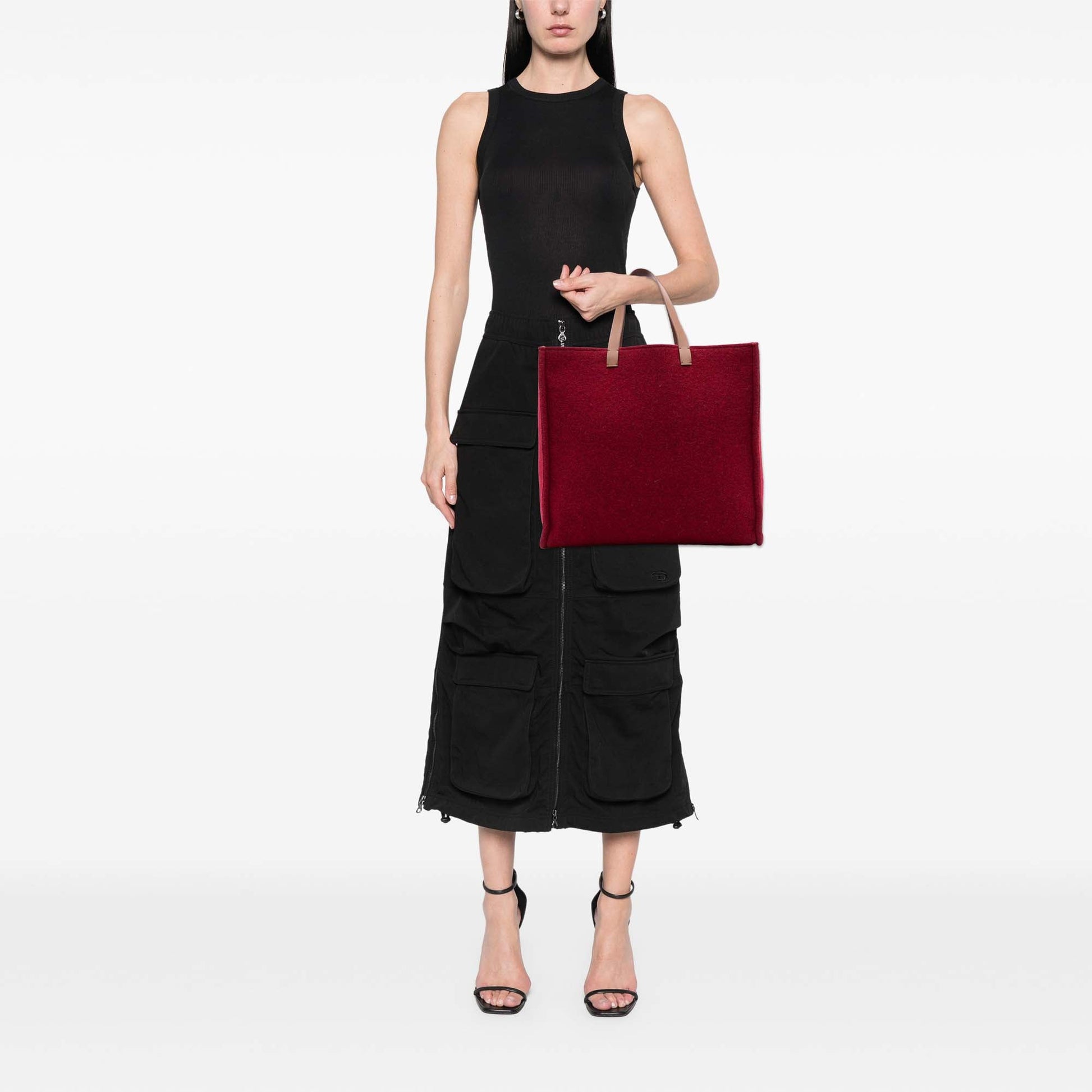 Fendi Felt Shopping Tote