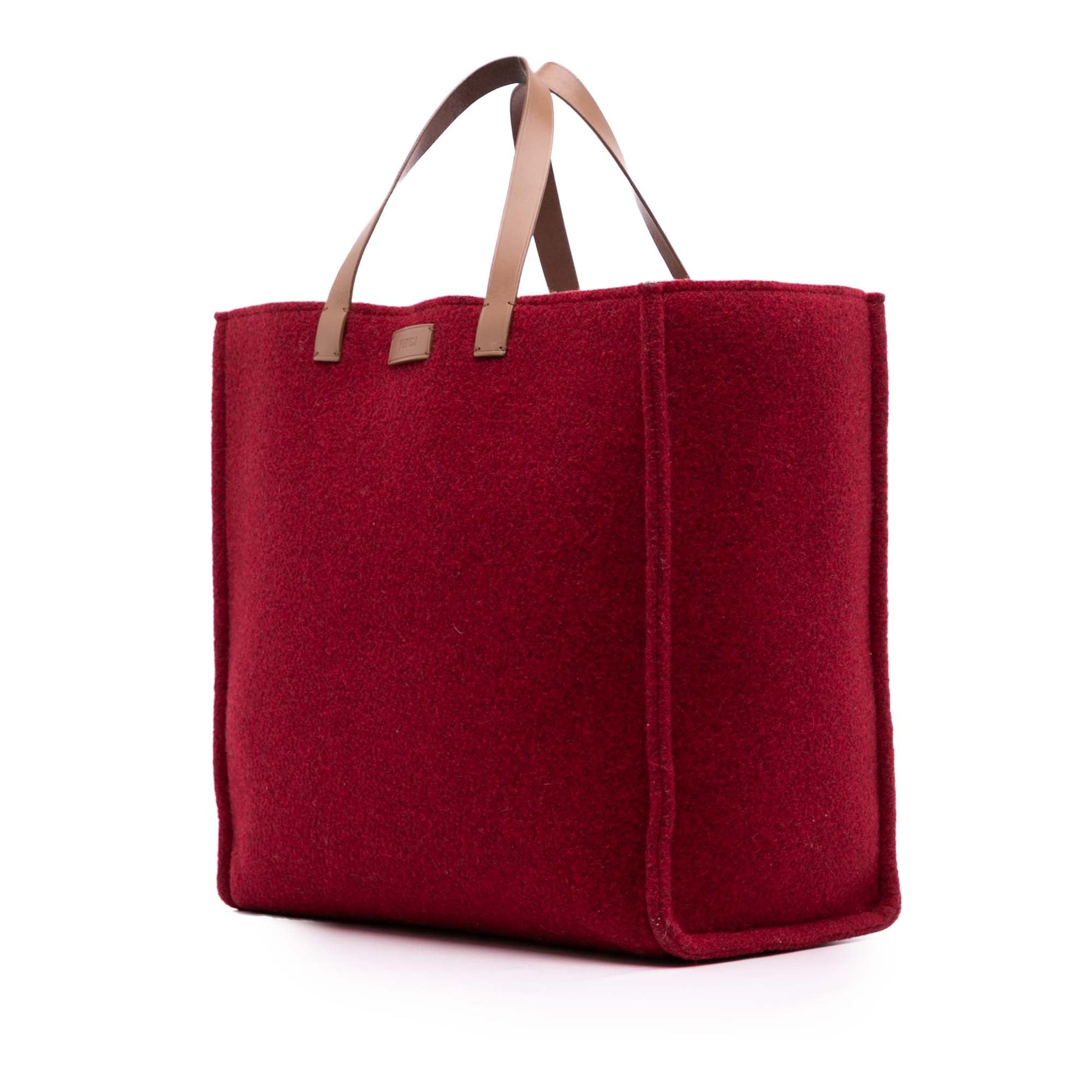 Fendi Felt Shopping Tote