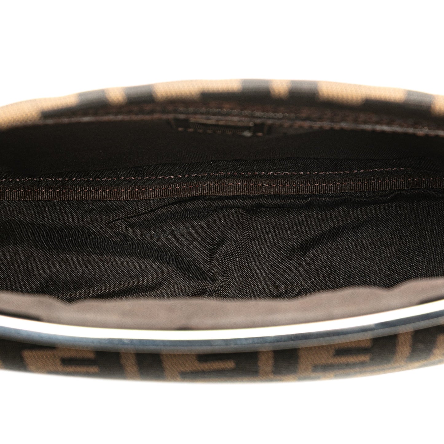 Fendi Zucca Canvas Shoulder Bag