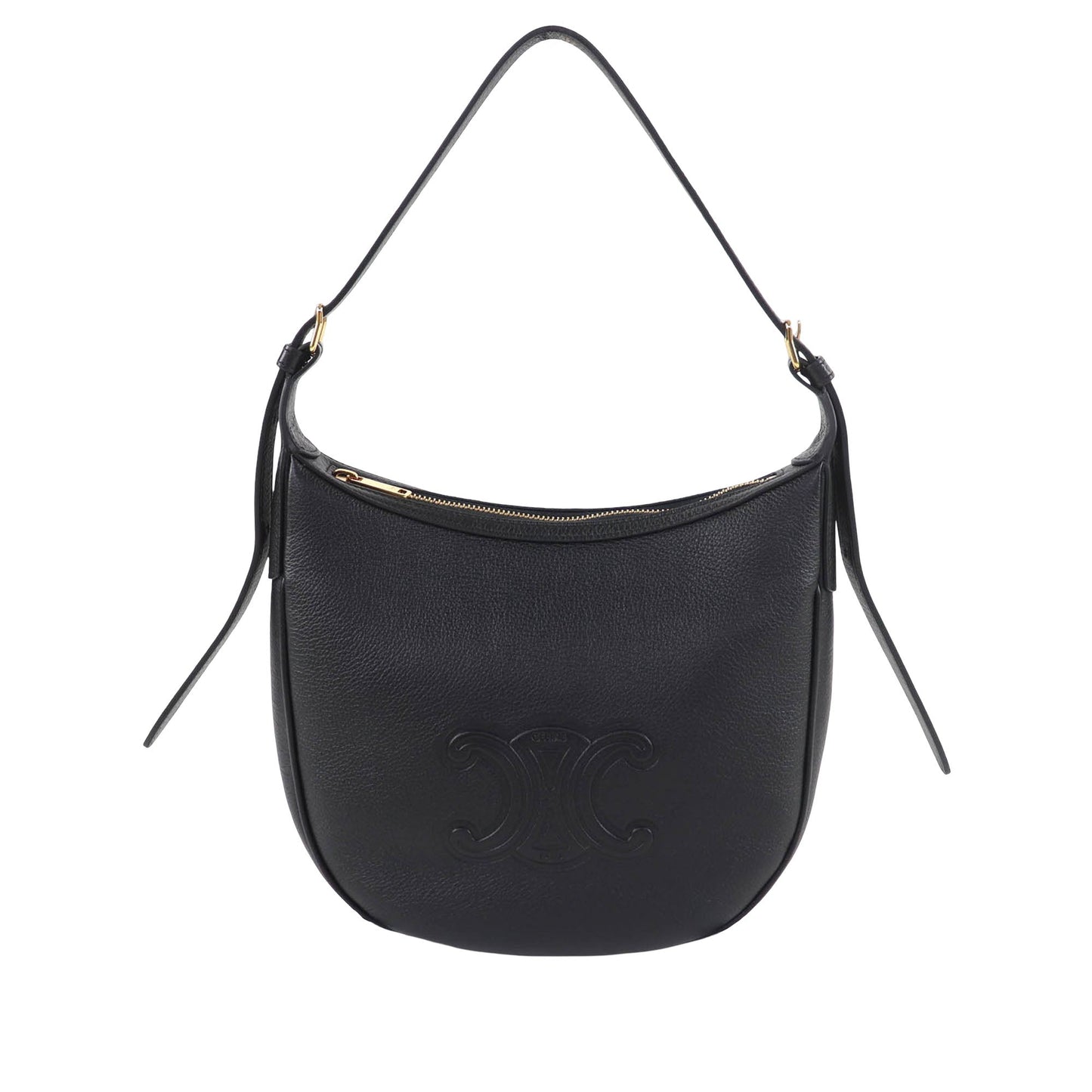 Celine Small Supple Grained Calfskin Heloise Crossbody