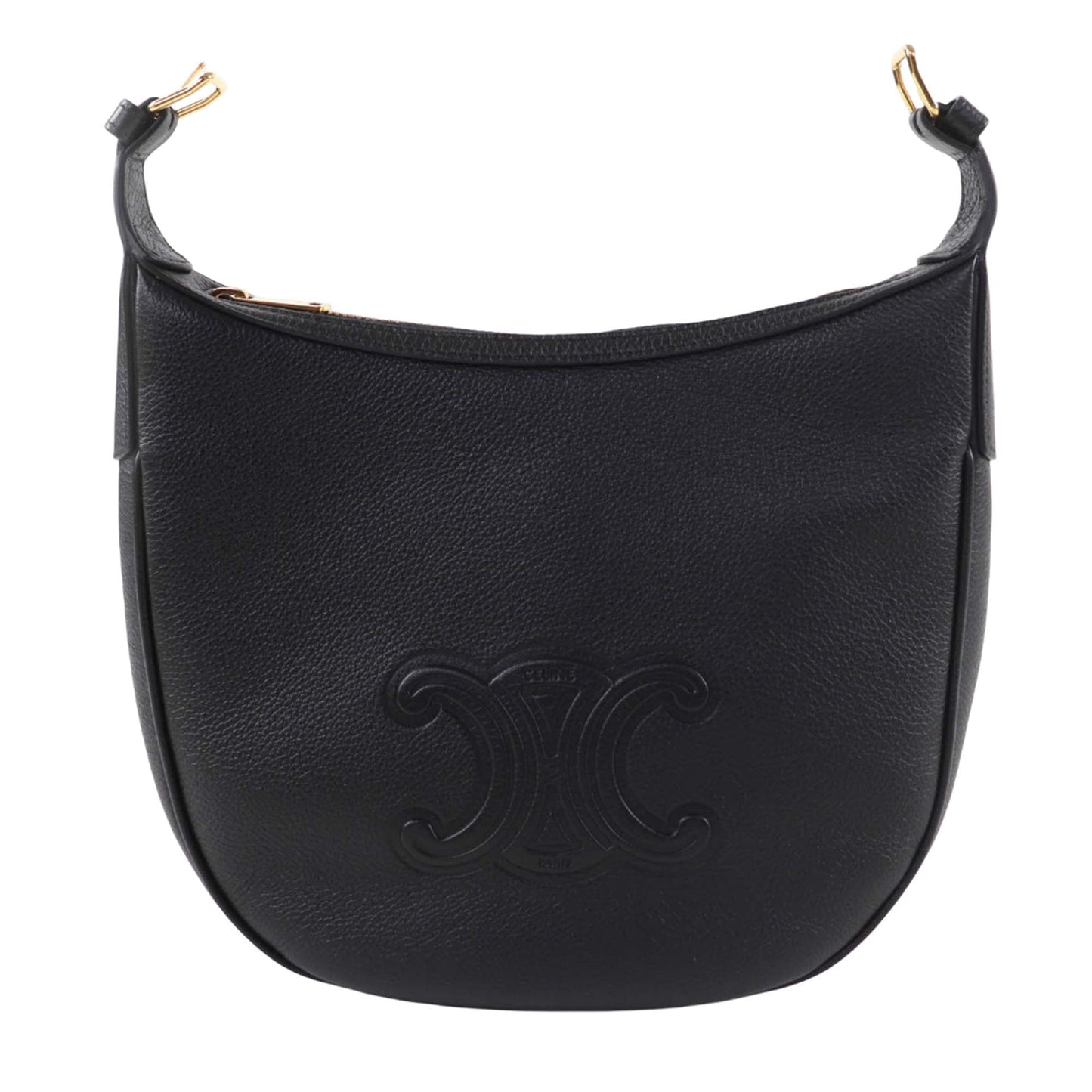 Celine Small Supple Grained Calfskin Heloise Crossbody