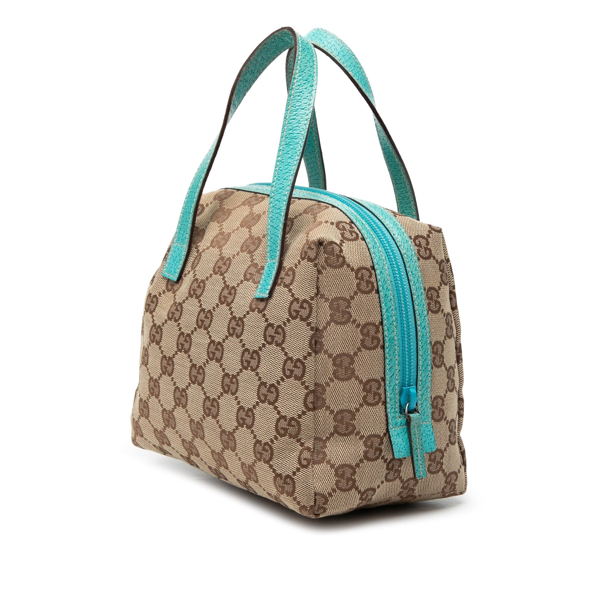 Gucci Mini GG Canvas Balthus Tofu Bag