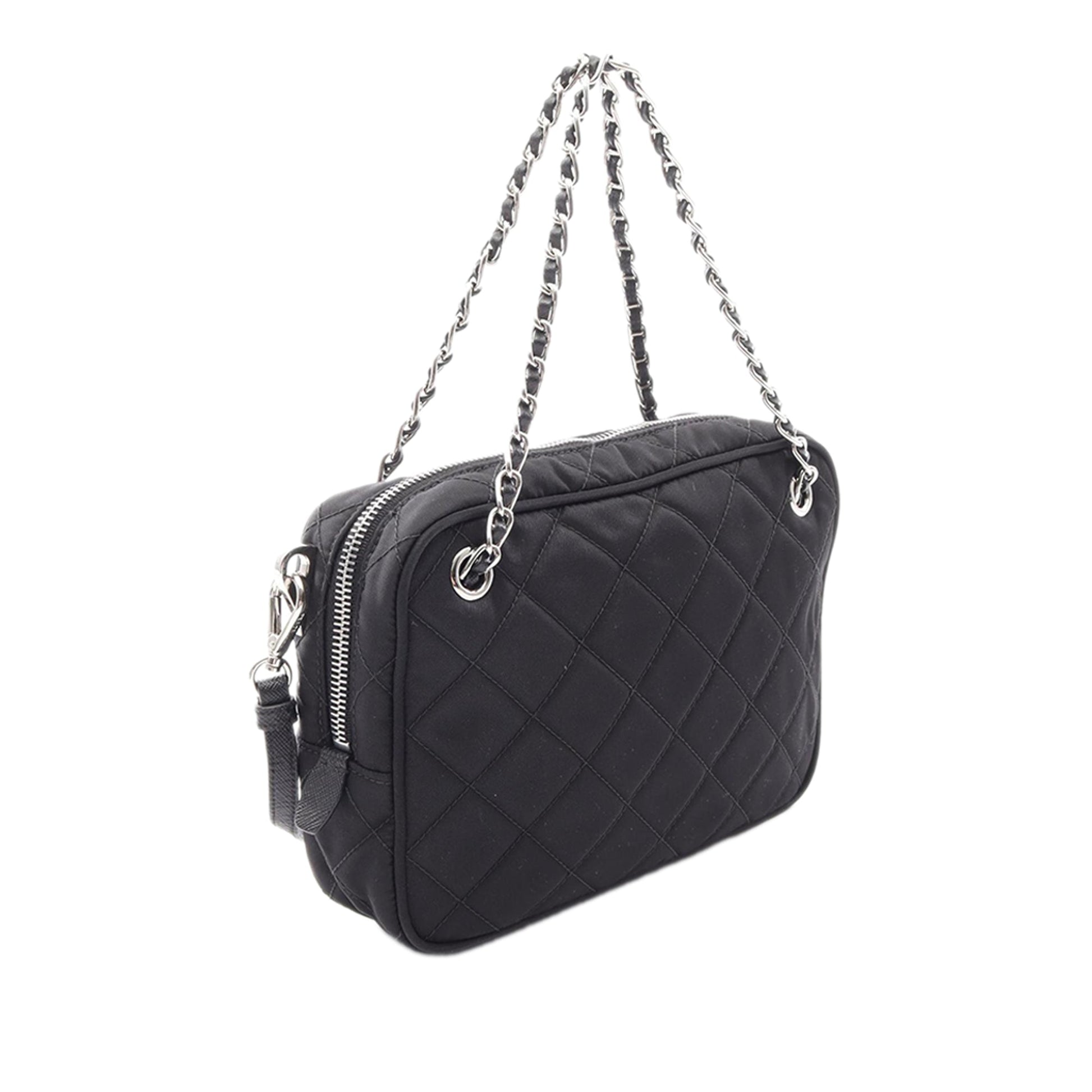 Prada Impuntu Tessuto Satchel