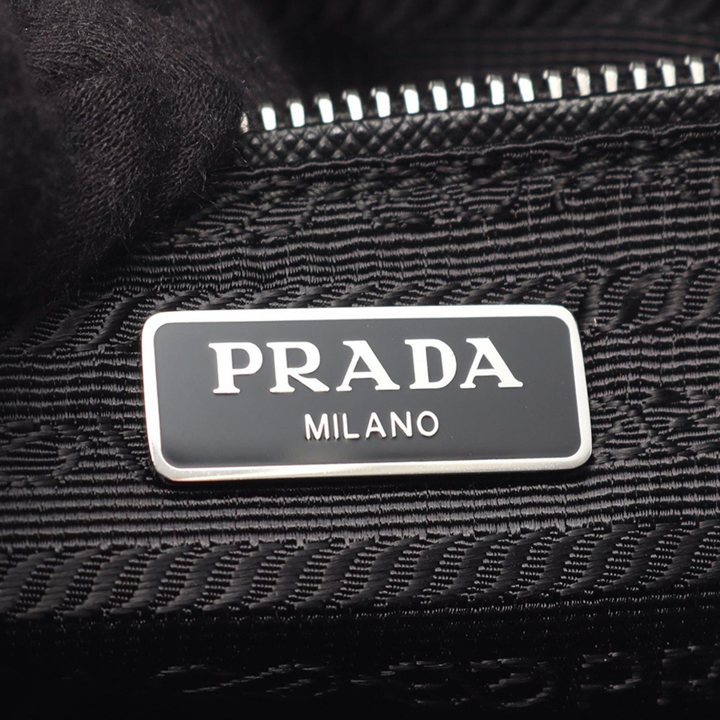 Prada Impuntu Tessuto Satchel