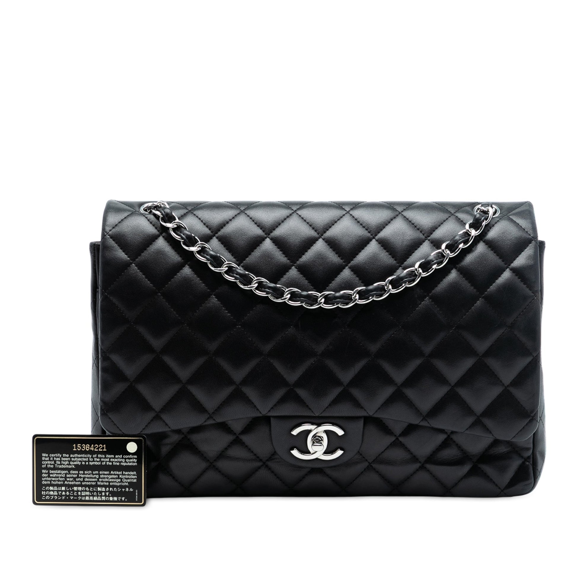 Chanel Maxi Classic Lambskin Double Flap