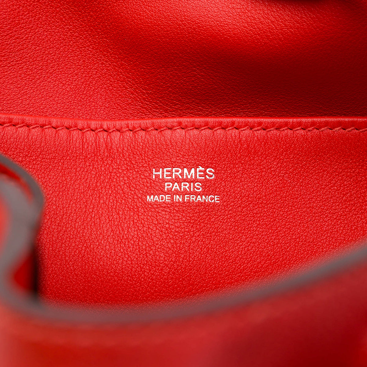 Hermès Evercolor Sac Licol 17 — Orange