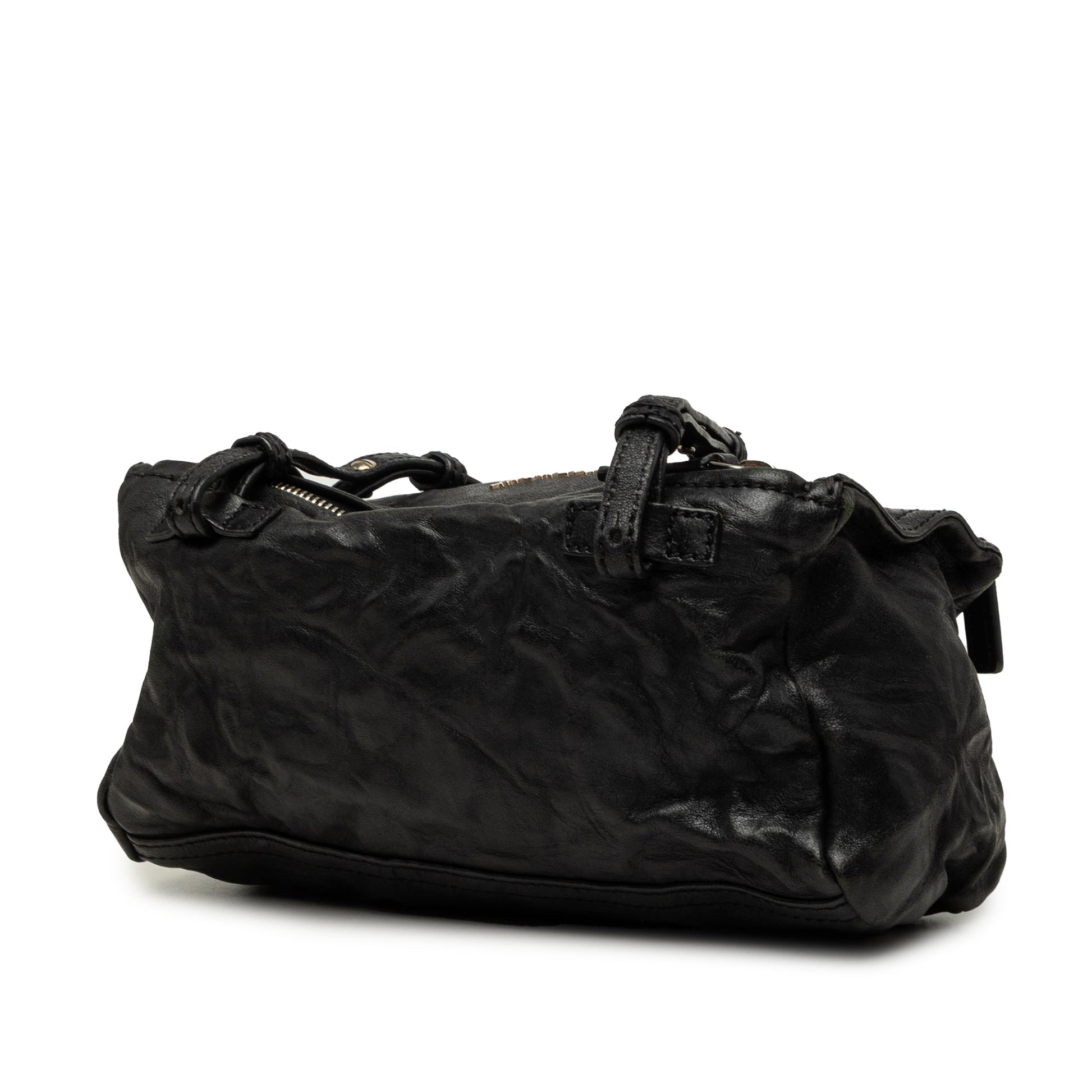 Givenchy Mini Wrinkled Sheepskin Pandora Crossbody