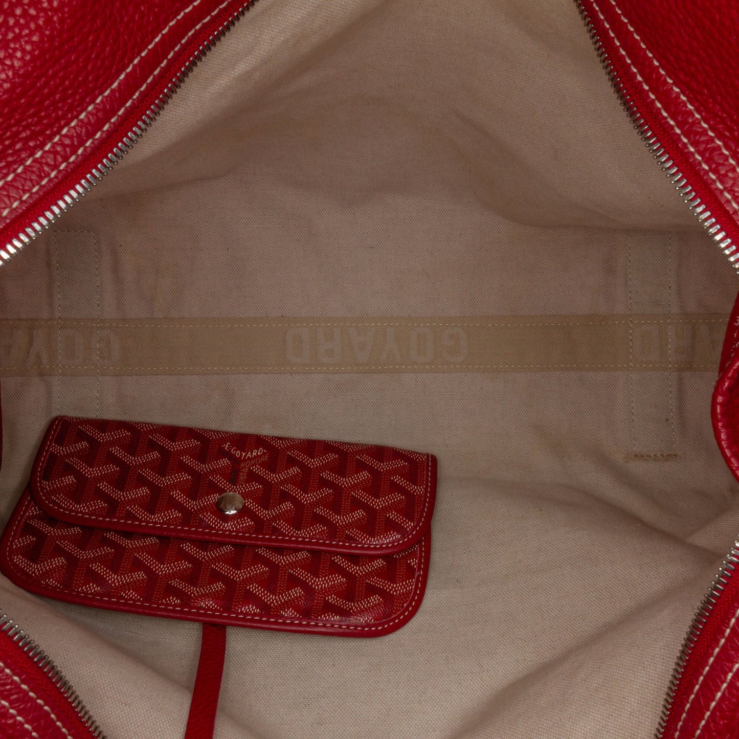 Goyard Goyardine Sac Hardy Pet Carrier PM