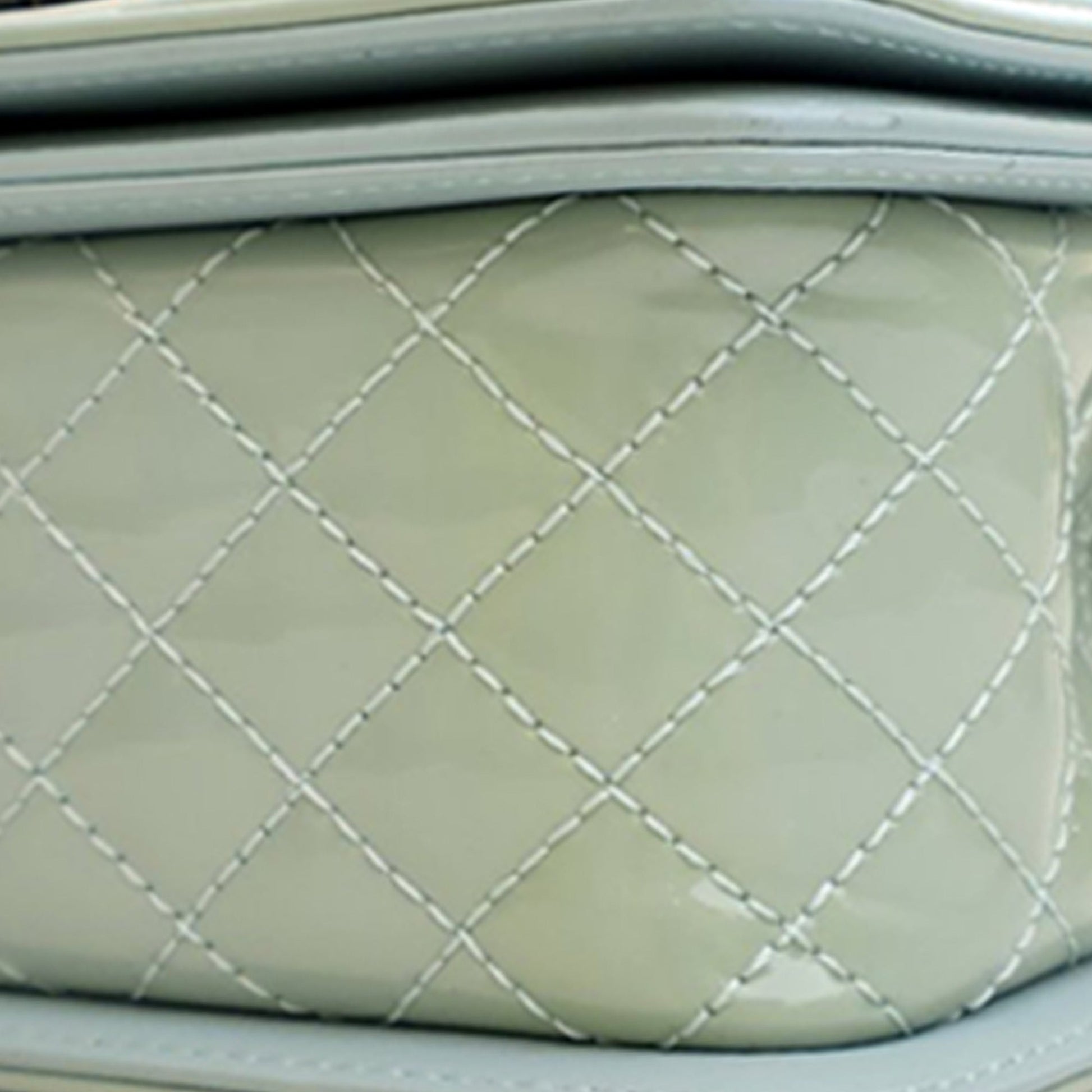 Chanel Small Quilted Patent Boy Flap